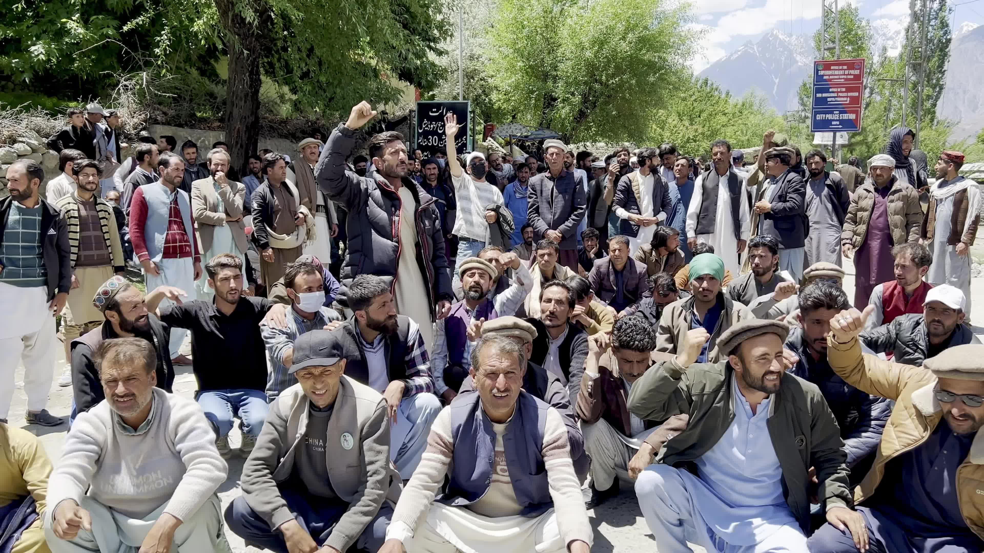 Election Rigging Allegations Spark Road Blockade Protest in Gupis, Gilgit-Baltistan