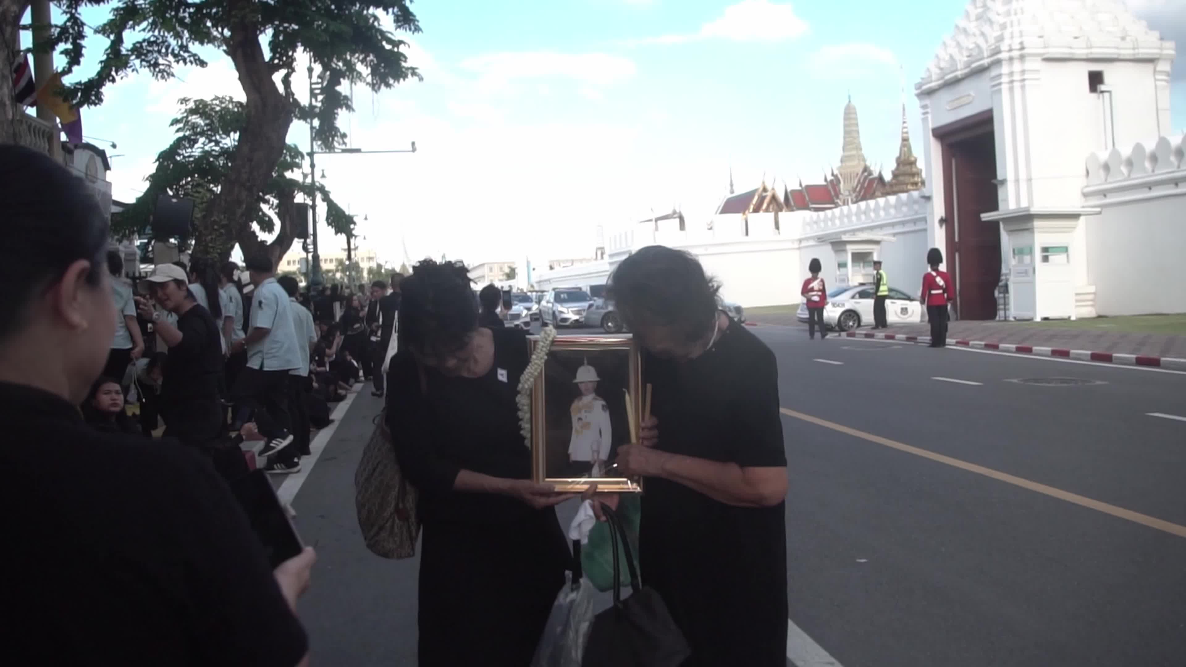 Thailand Mourns Princess Bajrakitiyabha At Grand Palace in Bangkok