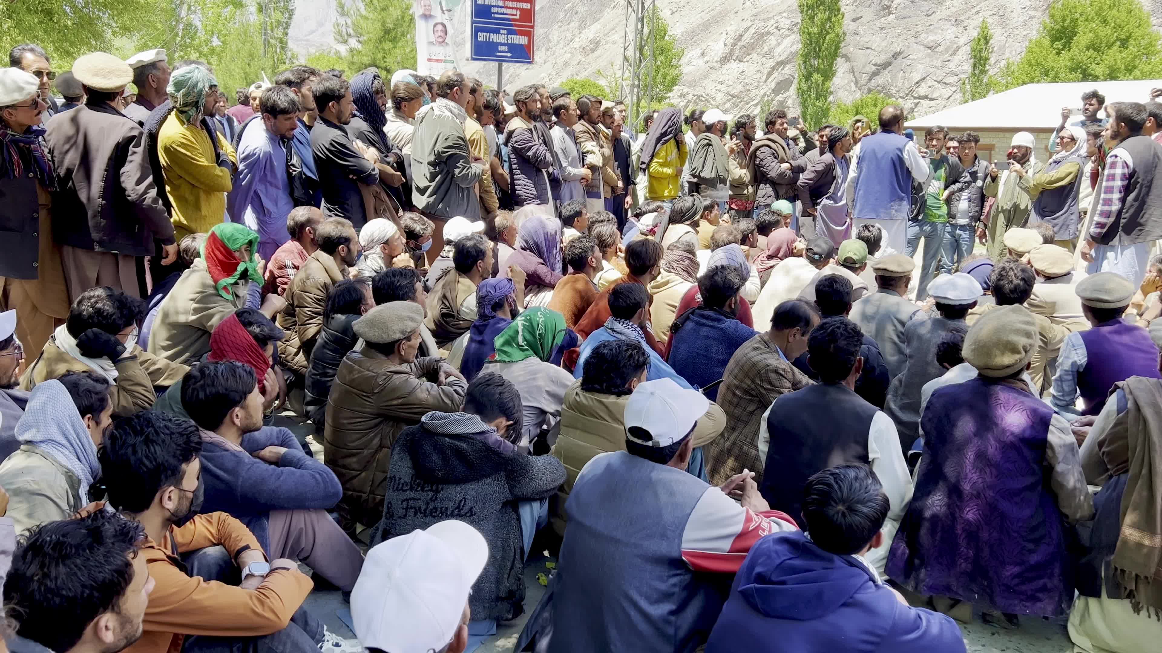 Election Rigging Allegations Spark Road Blockade Protest in Gupis, Gilgit-Baltistan