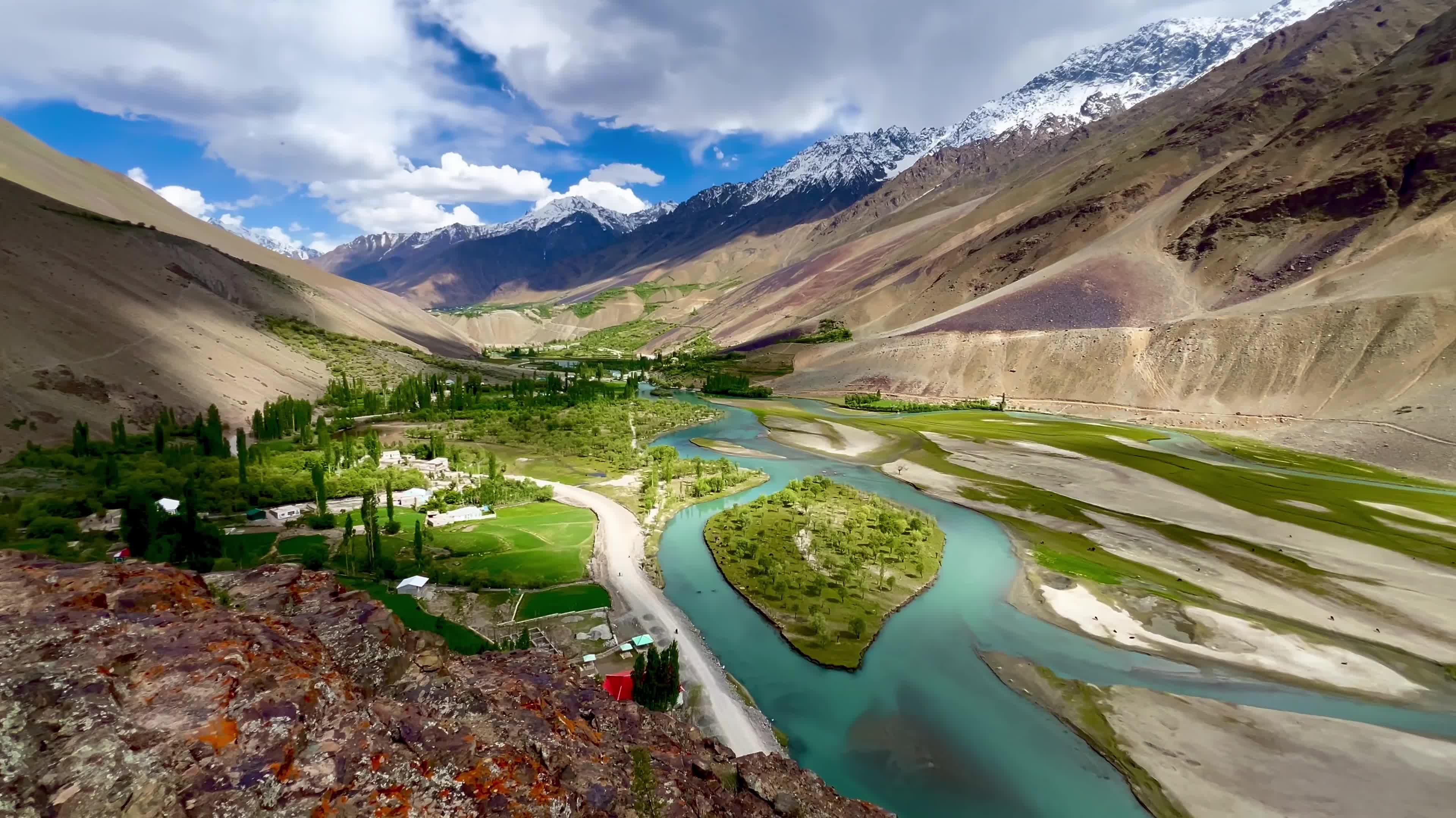 Phander Valley in Ghizer District, Northern Pakistan