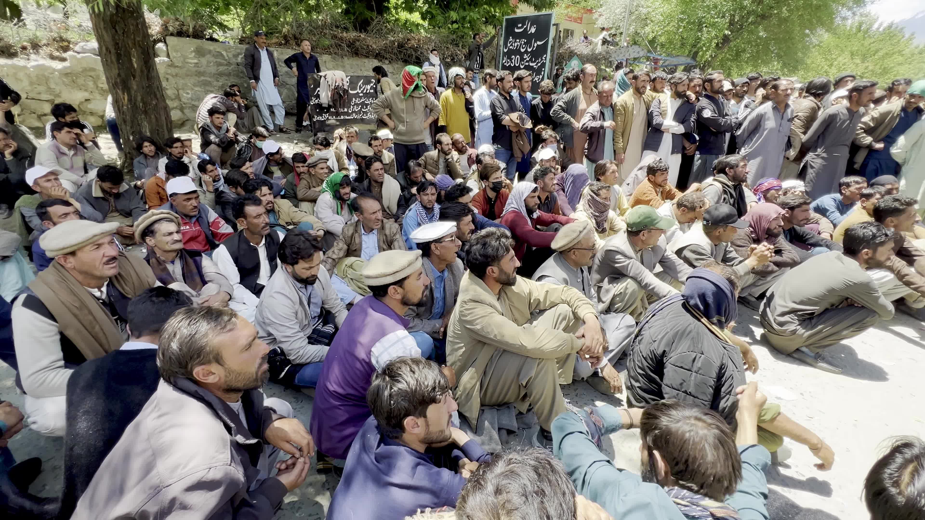 Election Rigging Allegations Spark Road Blockade Protest in Gupis, Gilgit-Baltistan