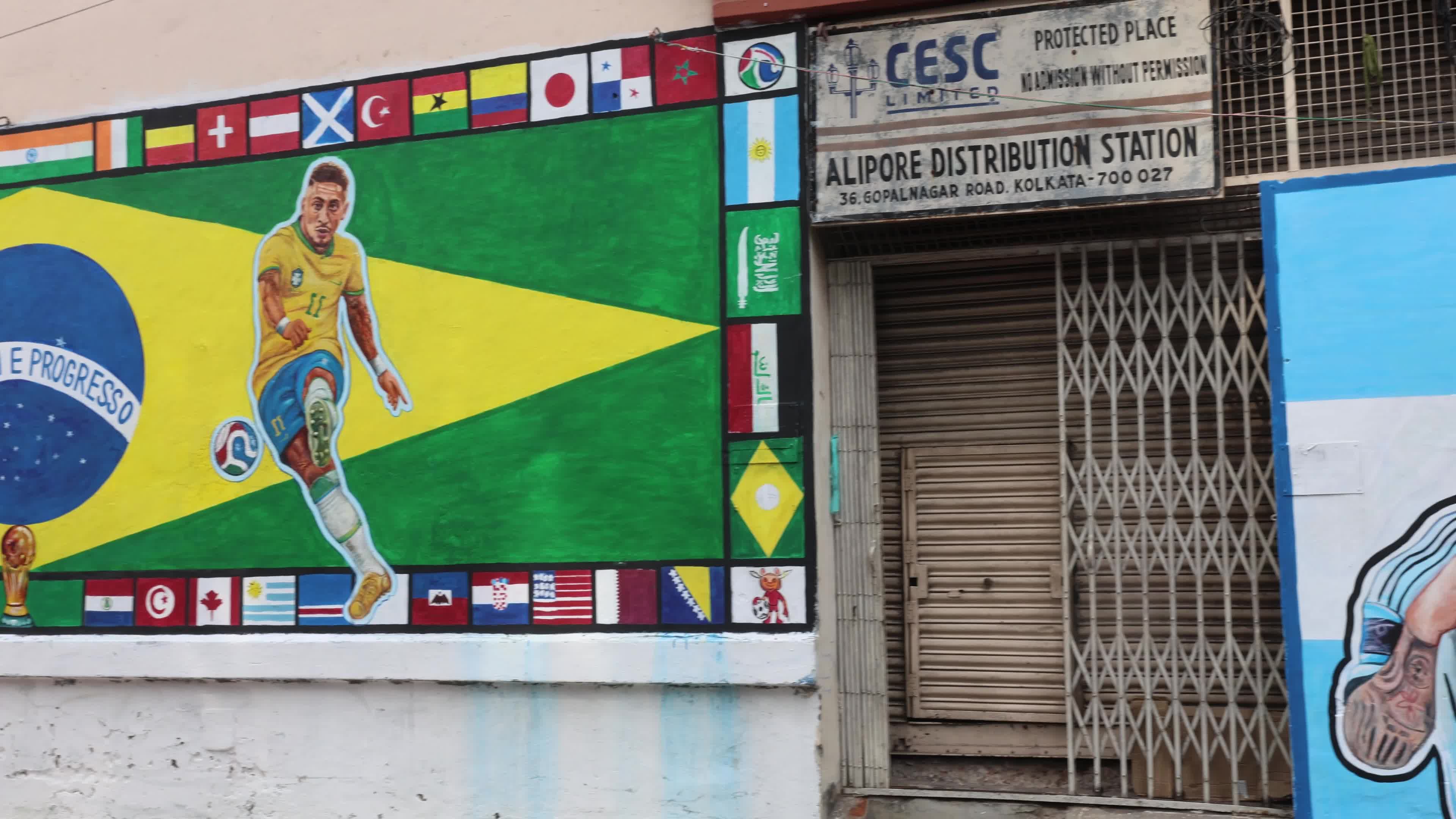 FIFA World Cup Fans in Kolkata