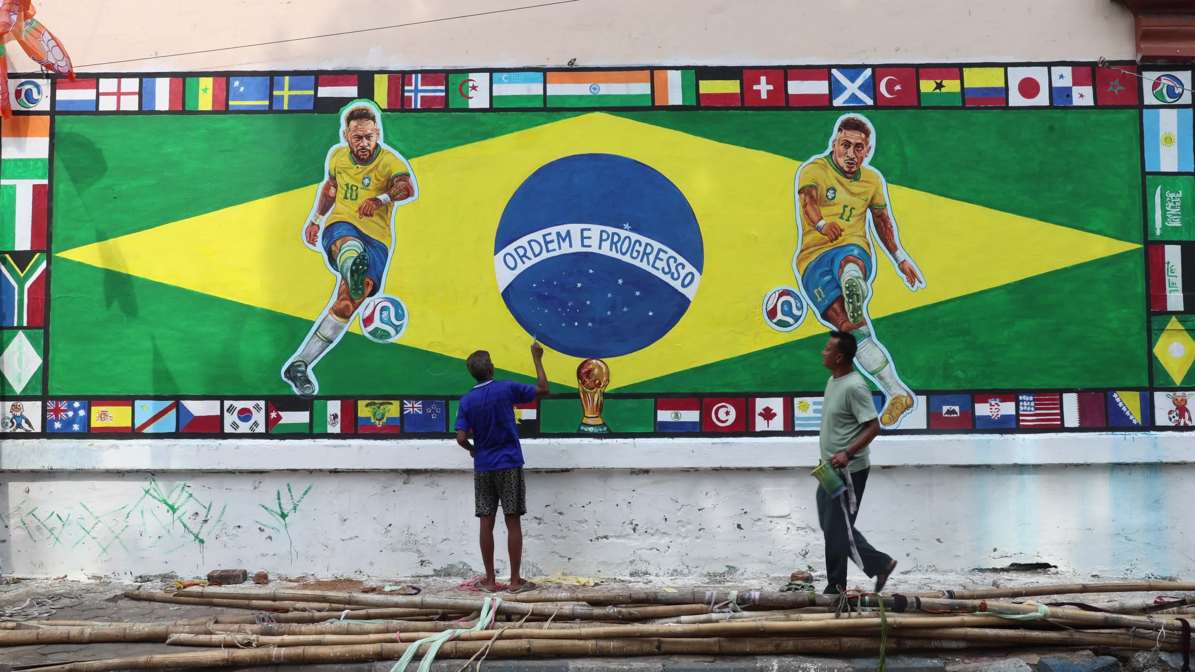 FIFA World Cup Fans in Kolkata
