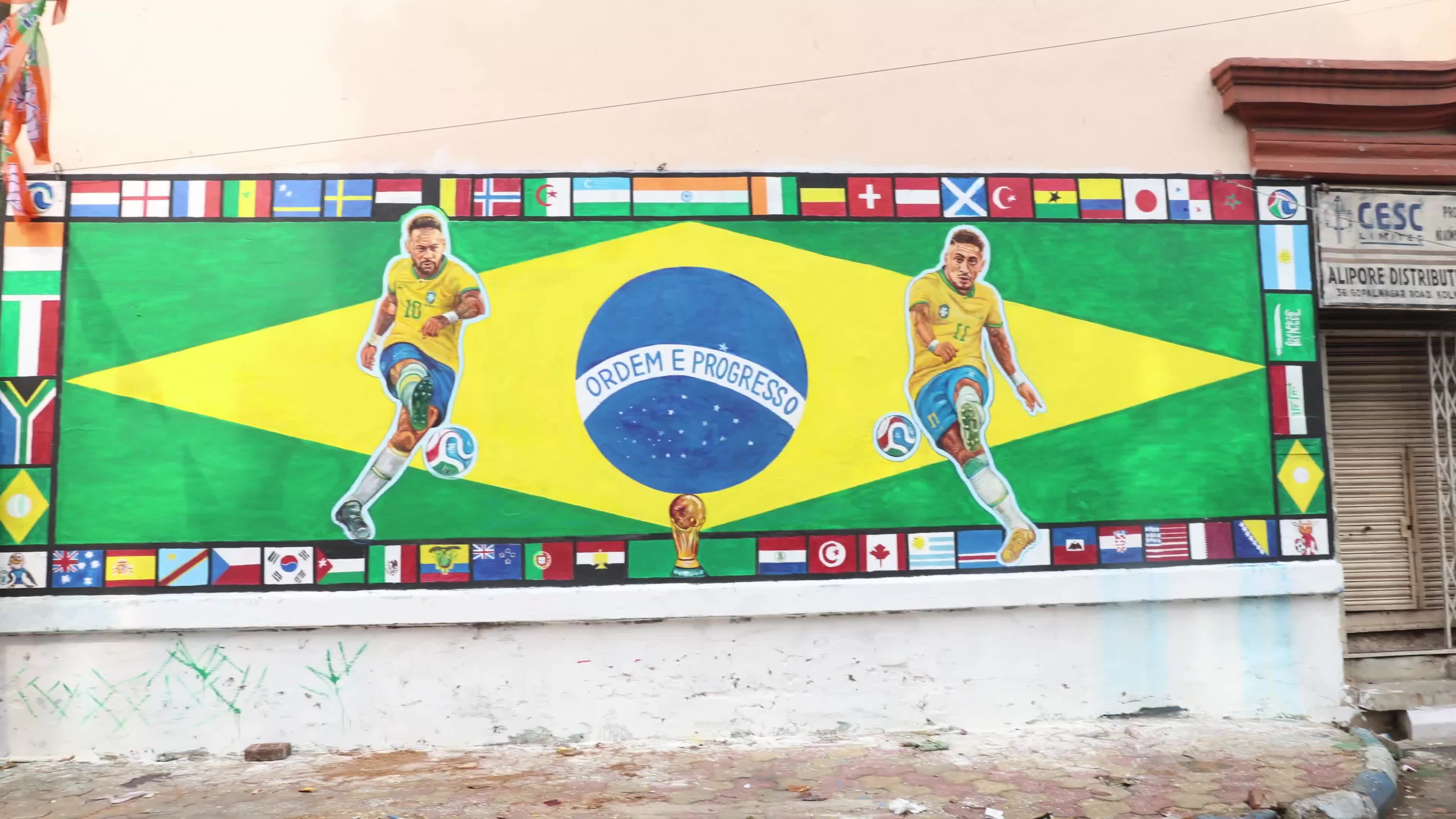 FIFA World Cup Fans in Kolkata