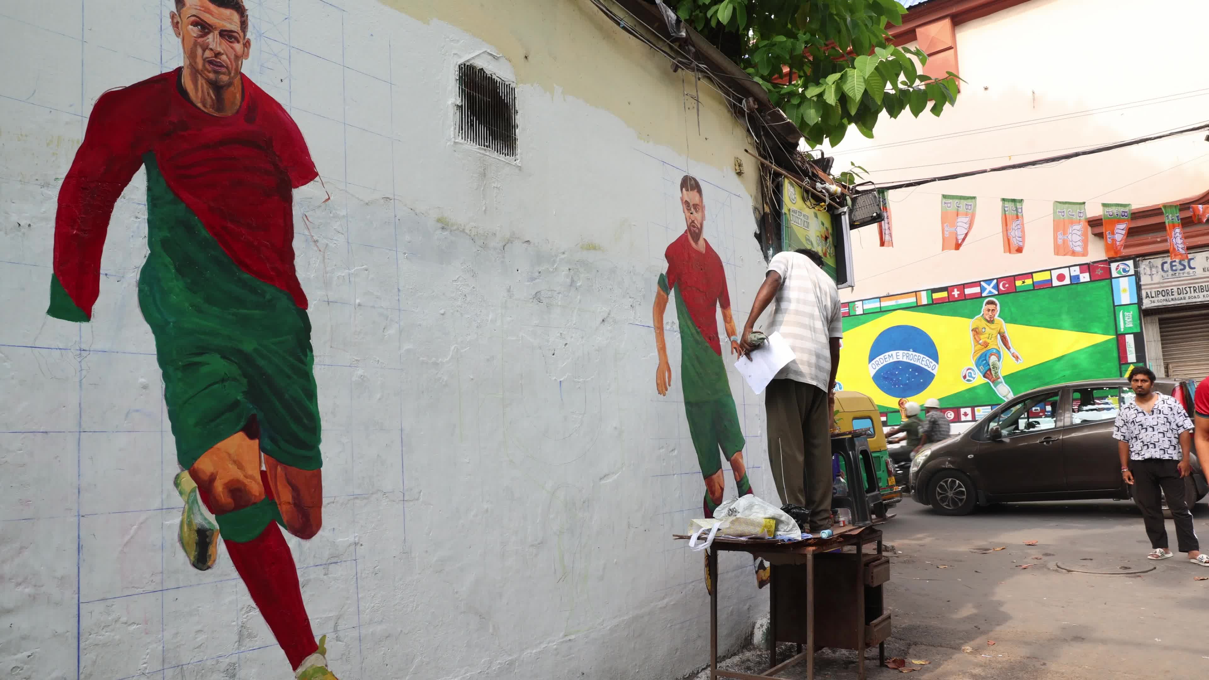 FIFA World Cup Fans in Kolkata