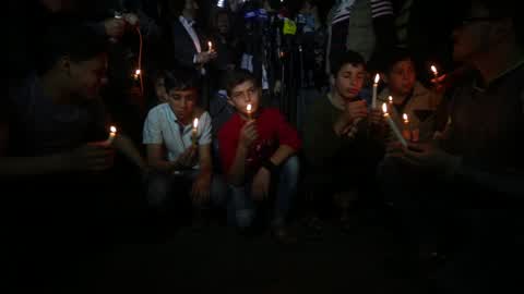 Palestinian Protest Against Gaza Blockade In Gaza City