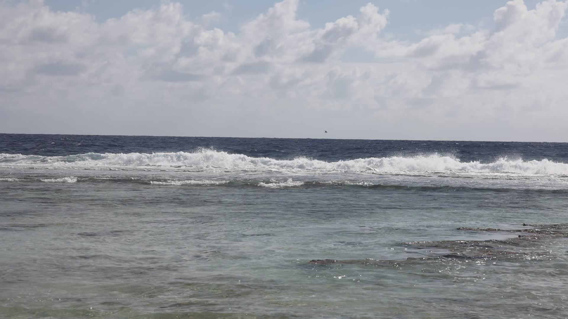 Beach at Tiputa Pass in Rangiroa