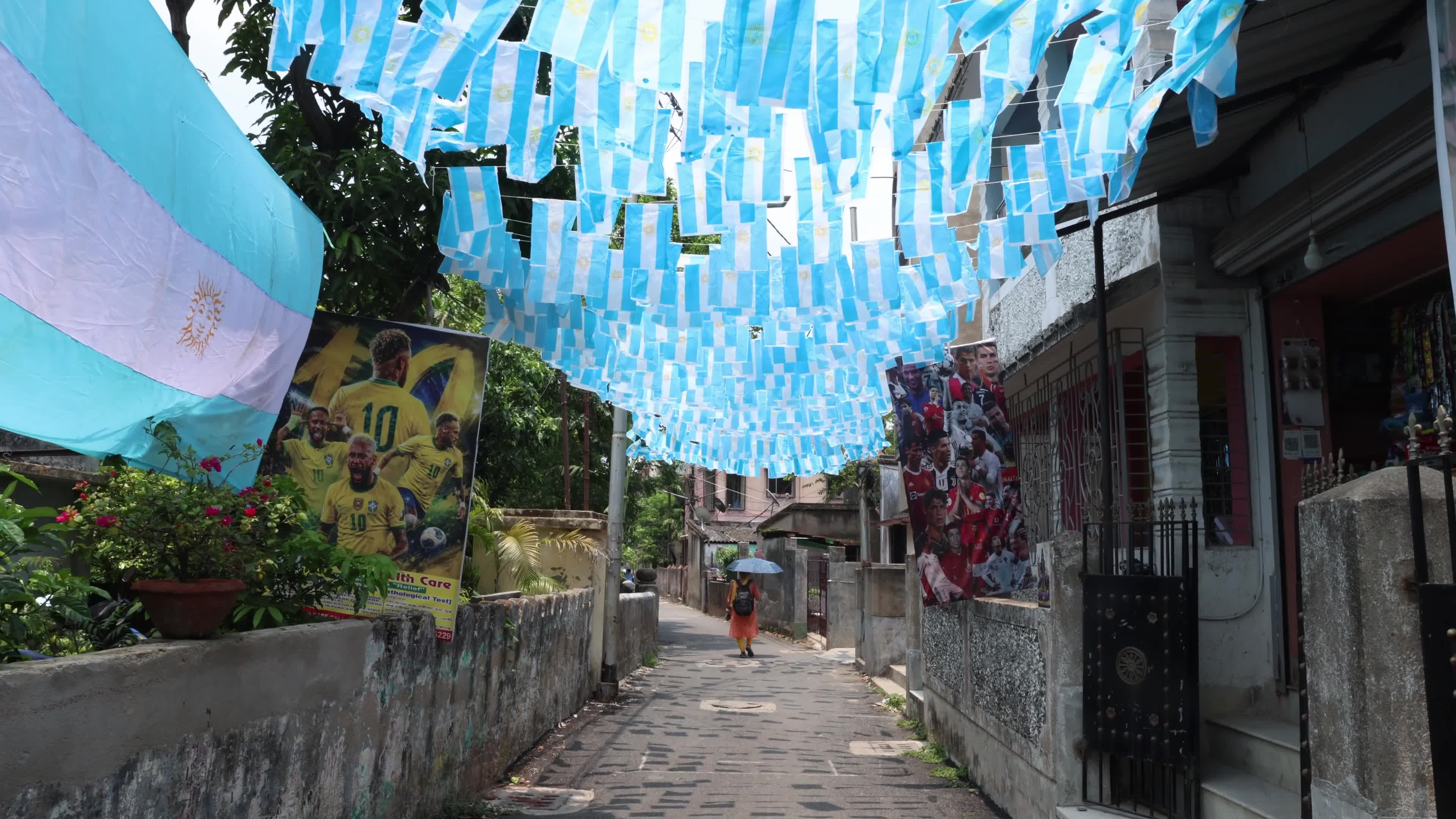 FIFA World Cup Fans in Kolkata