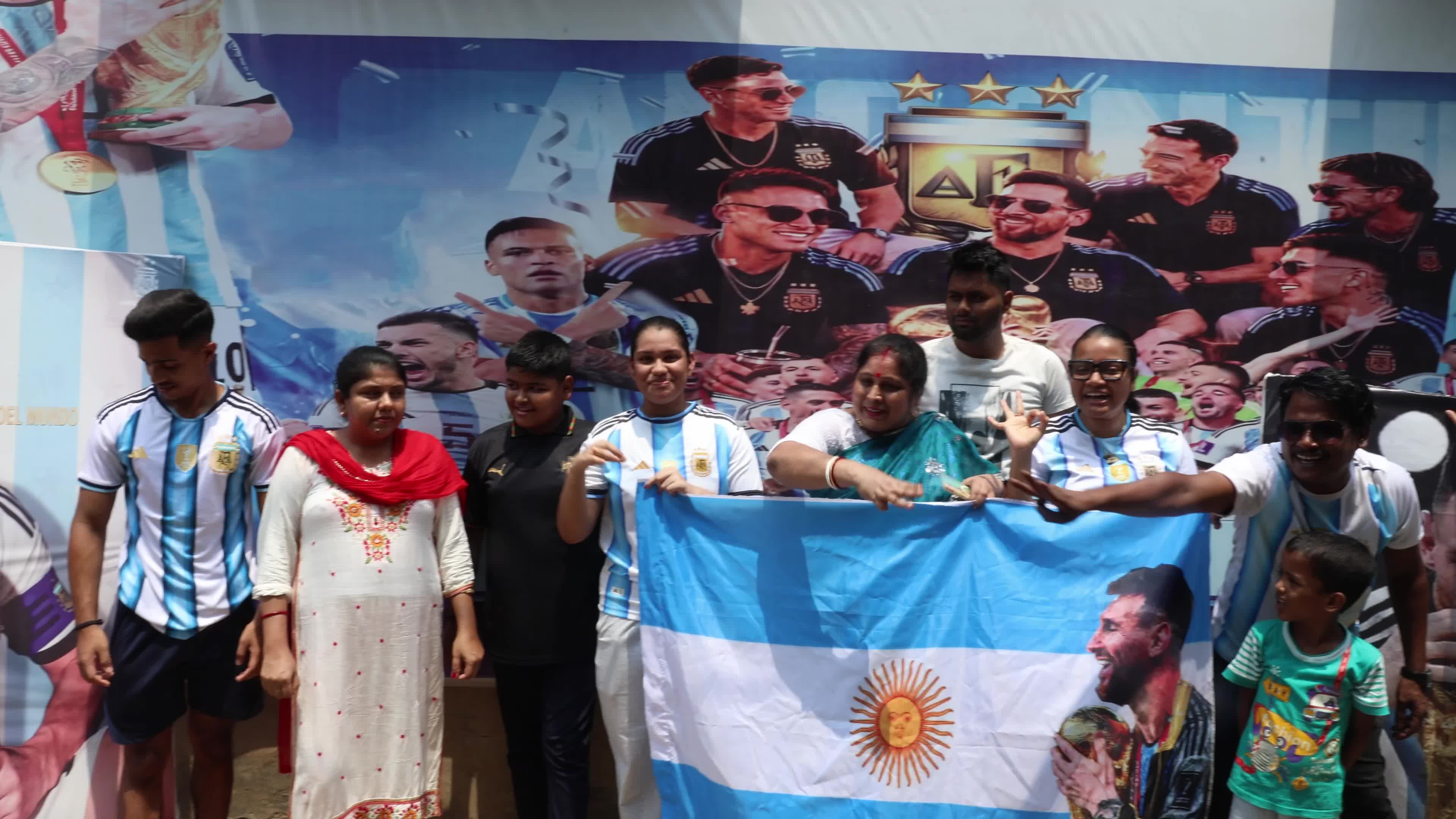 FIFA World Cup Fans in Kolkata