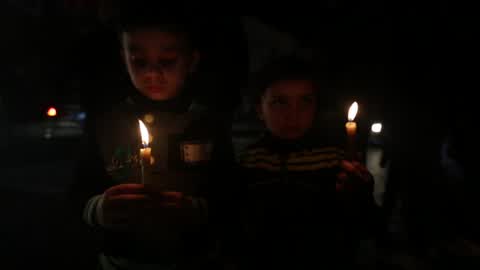 Palestinian Protest Against Gaza Blockade In Gaza City