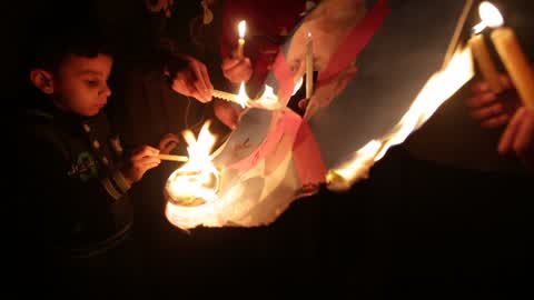 Palestinian Protest Against Gaza Blockade In Gaza City