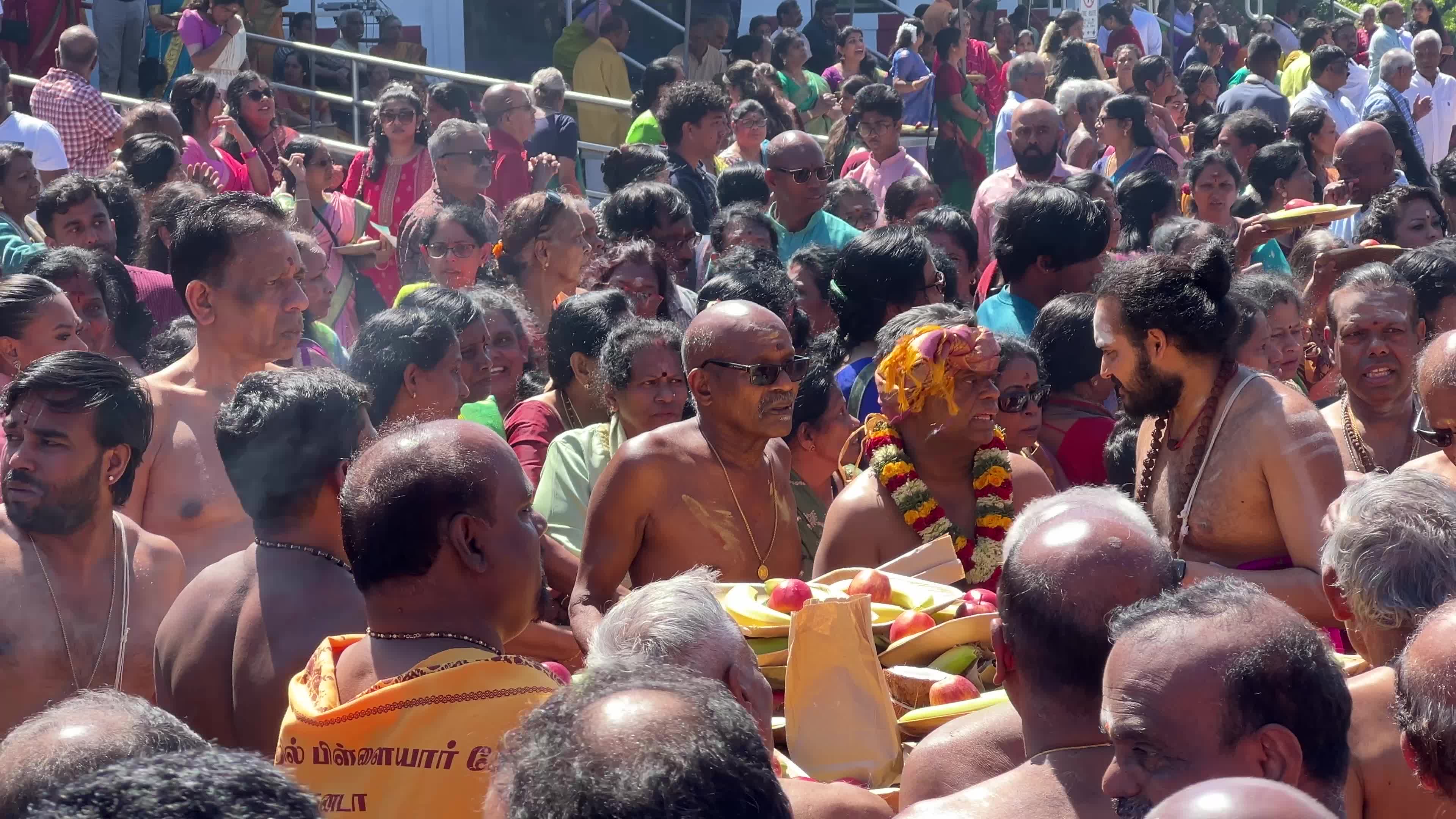 Tamil Hindus celebrate the Murugan Ther Thiruvizha Festival
