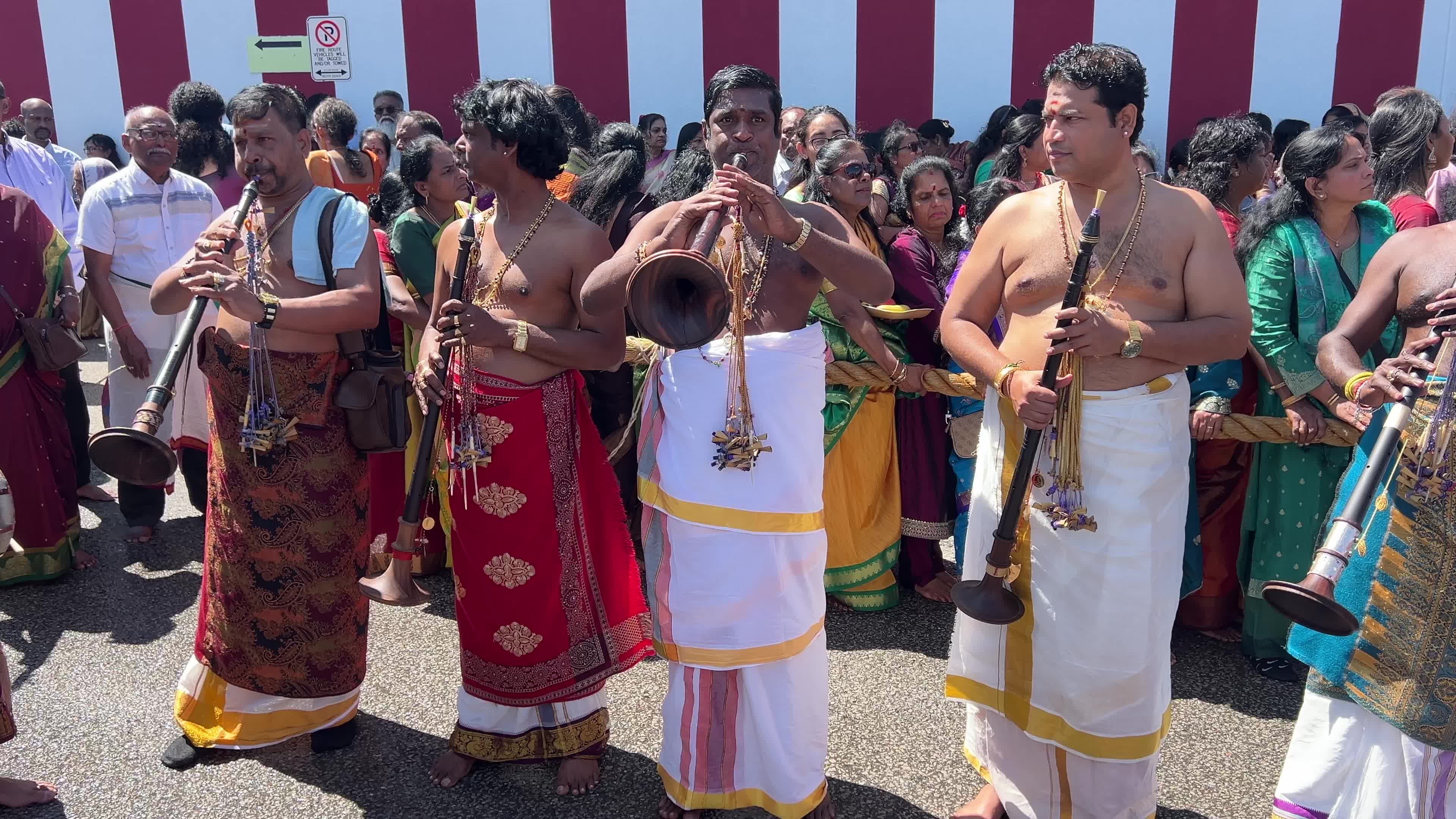 Tamil Hindus celebrate the Murugan Ther Thiruvizha Festival