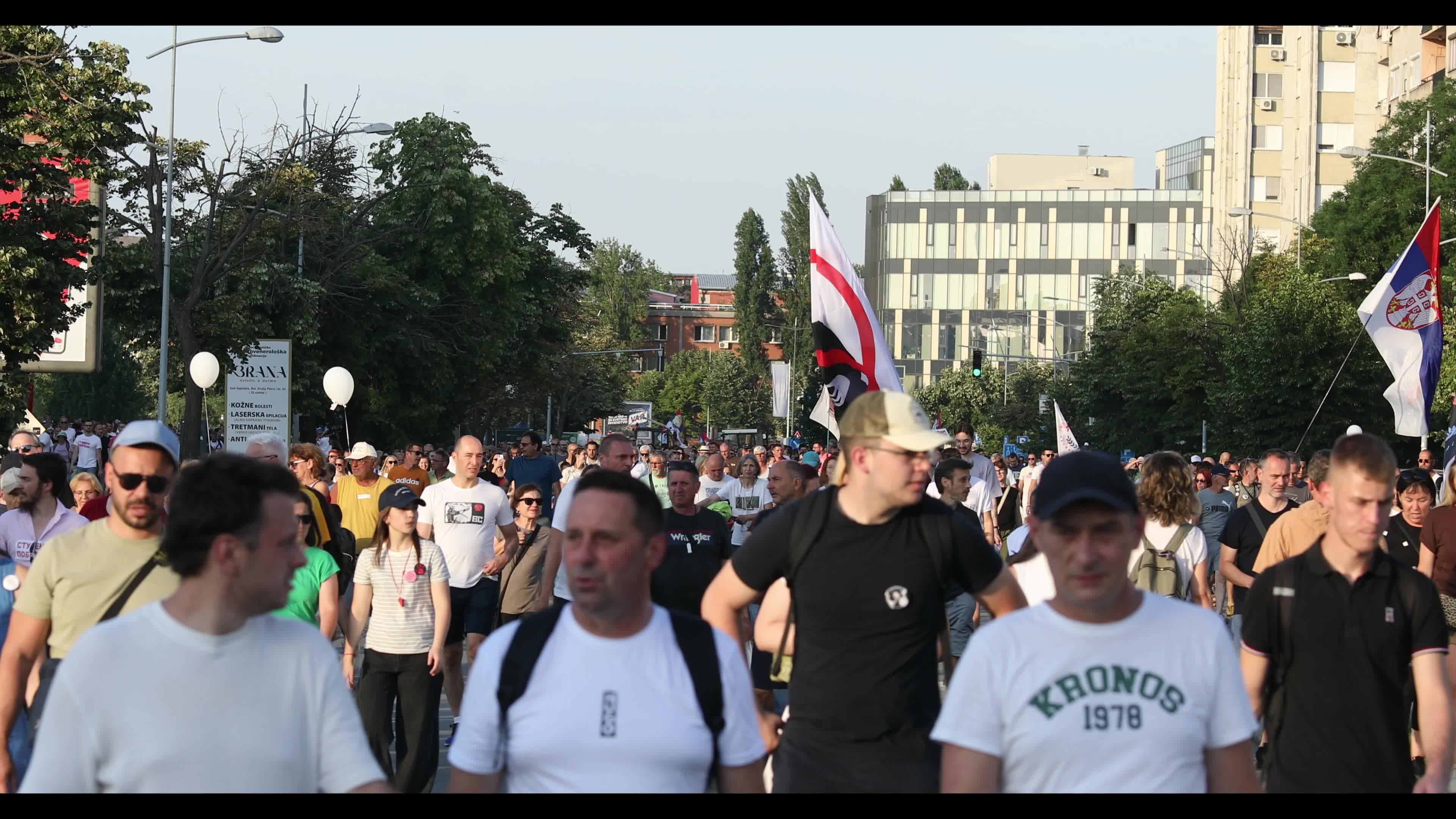 Student protest in Novi Sad