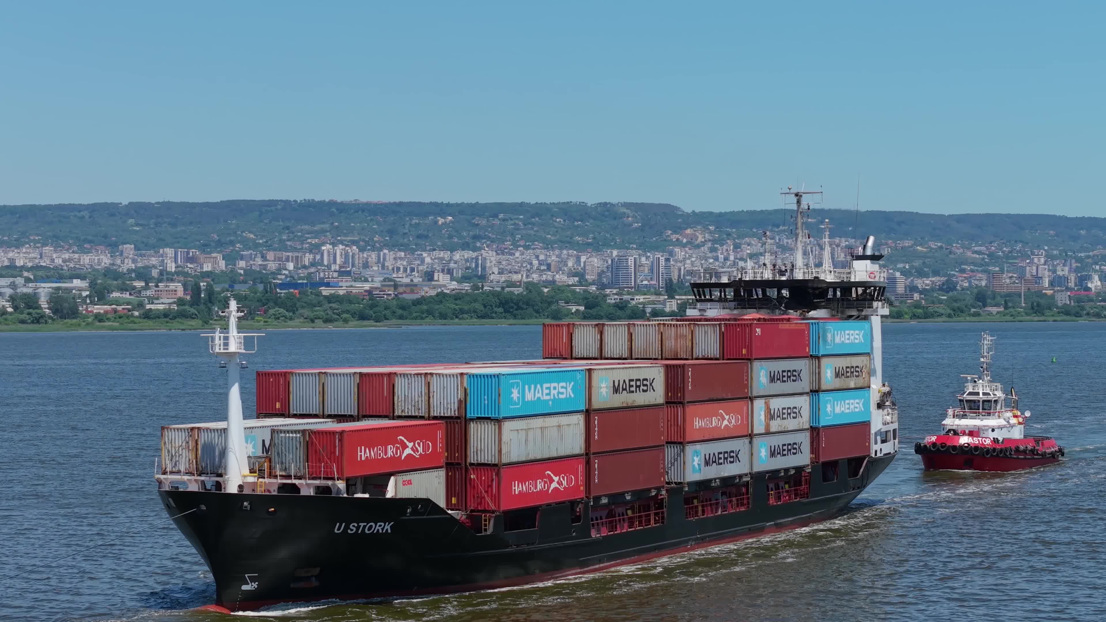 VARNA- Container  vessel drone attack-Bulgaria