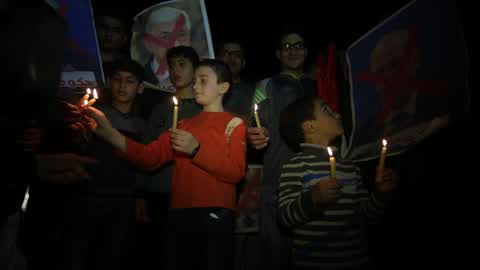 Palestinian Protest Against Gaza Blockade In Gaza City