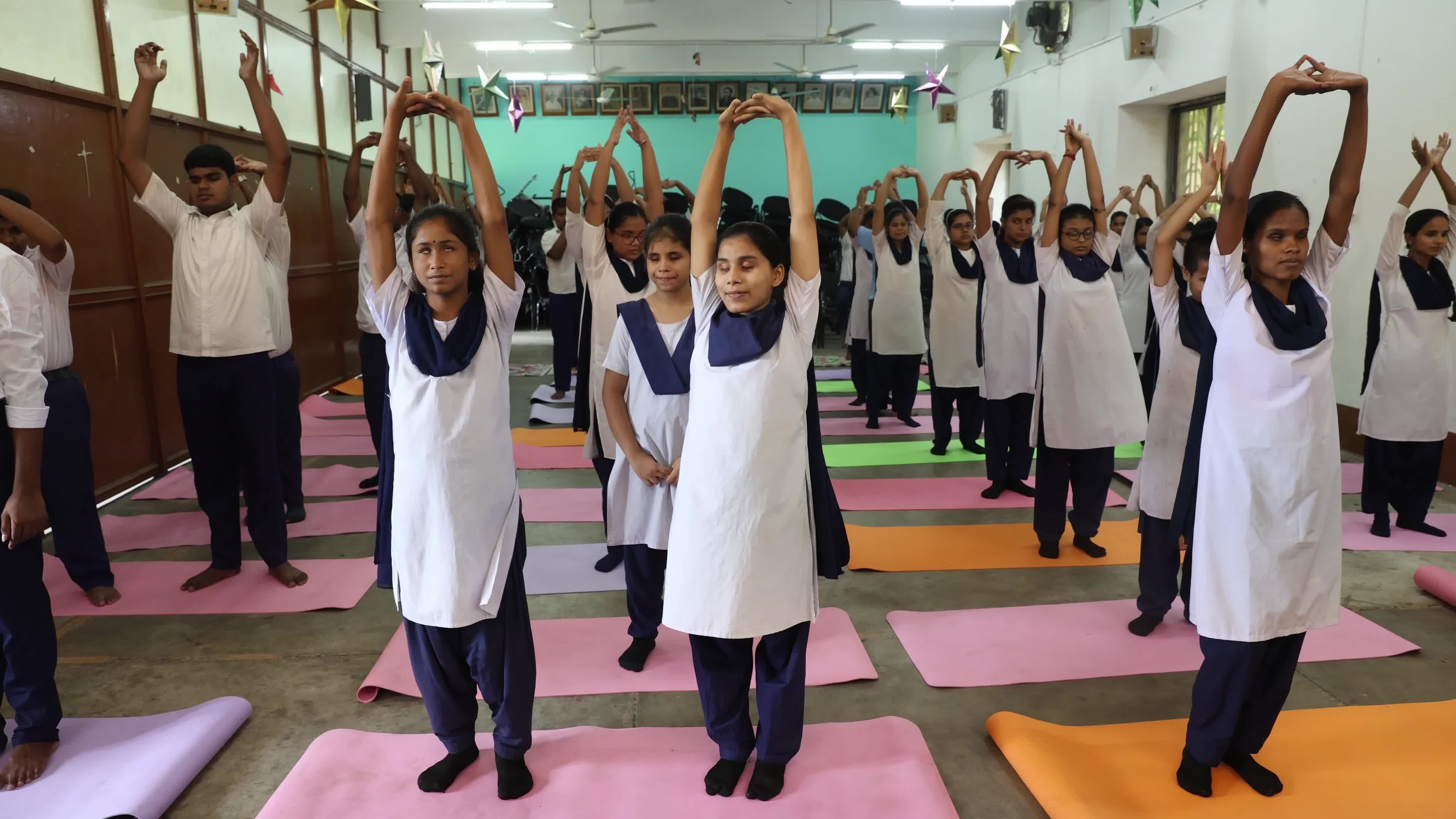 International Yoga Day in Kolkata, India