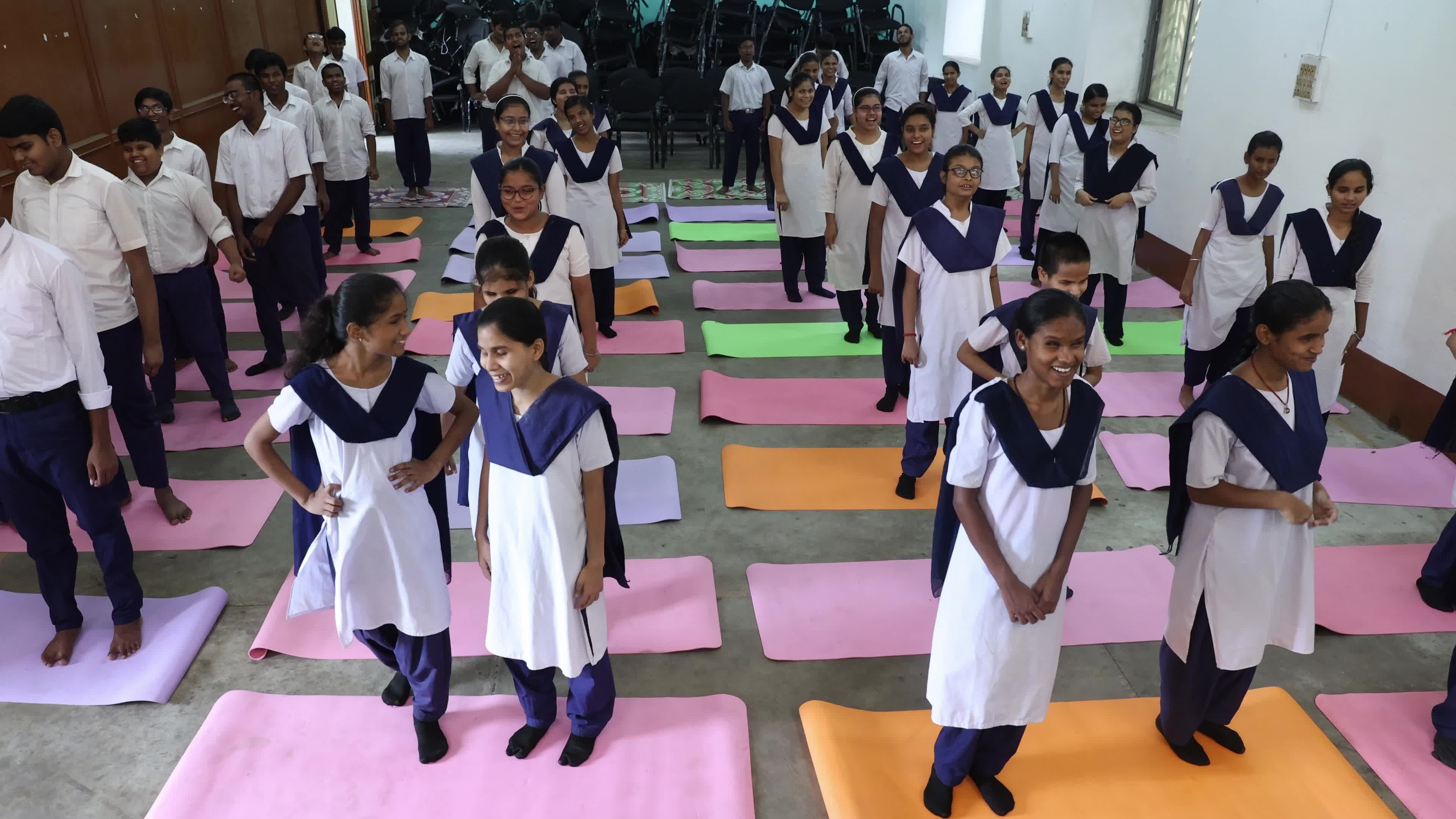 International Yoga Day in Kolkata, India
