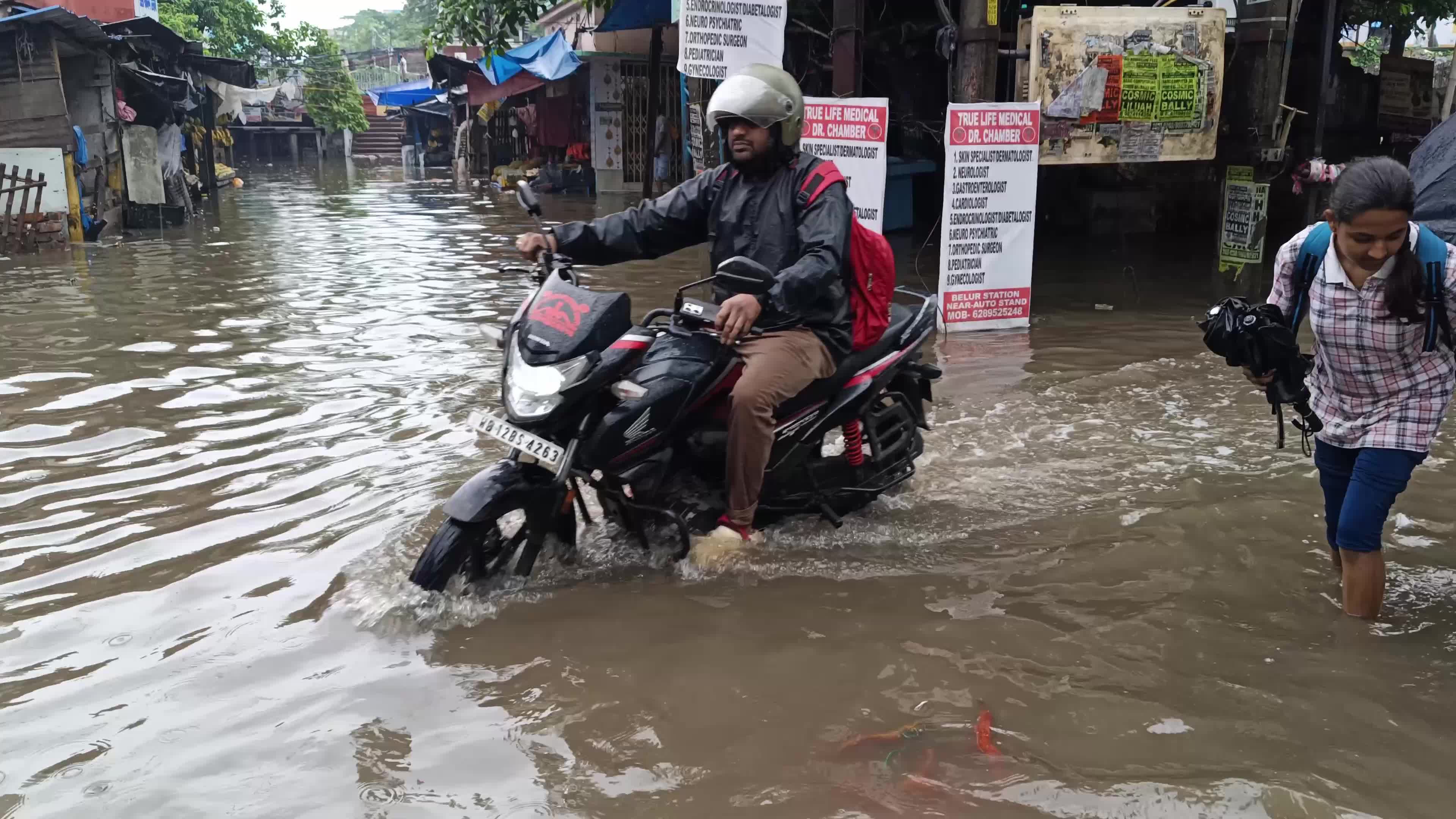 Flood In Kolkata, India