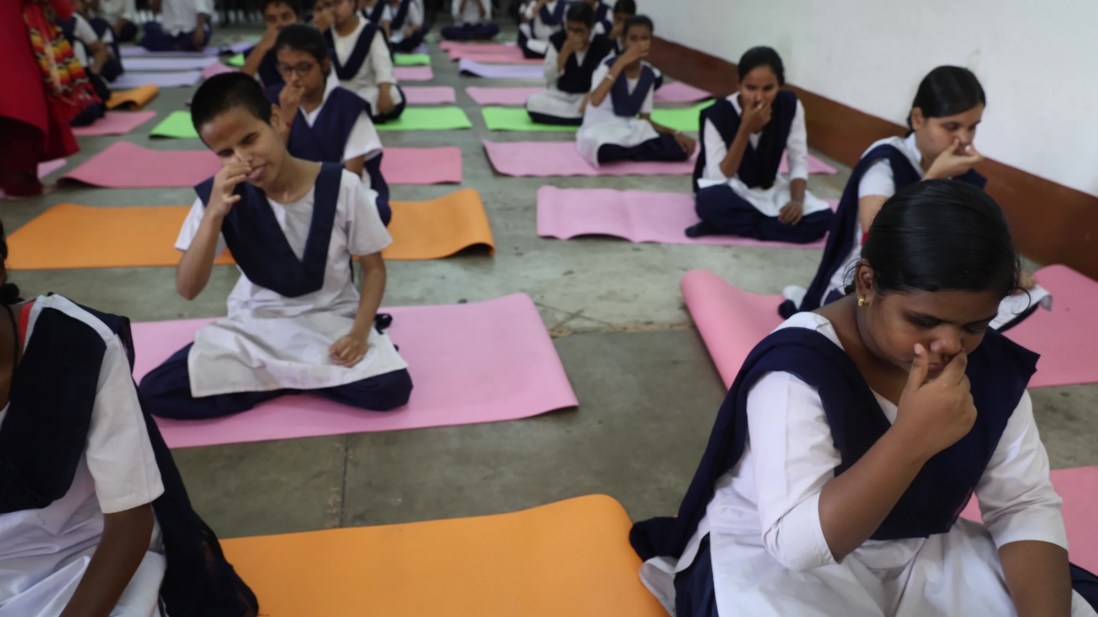 International Yoga Day in Kolkata, India