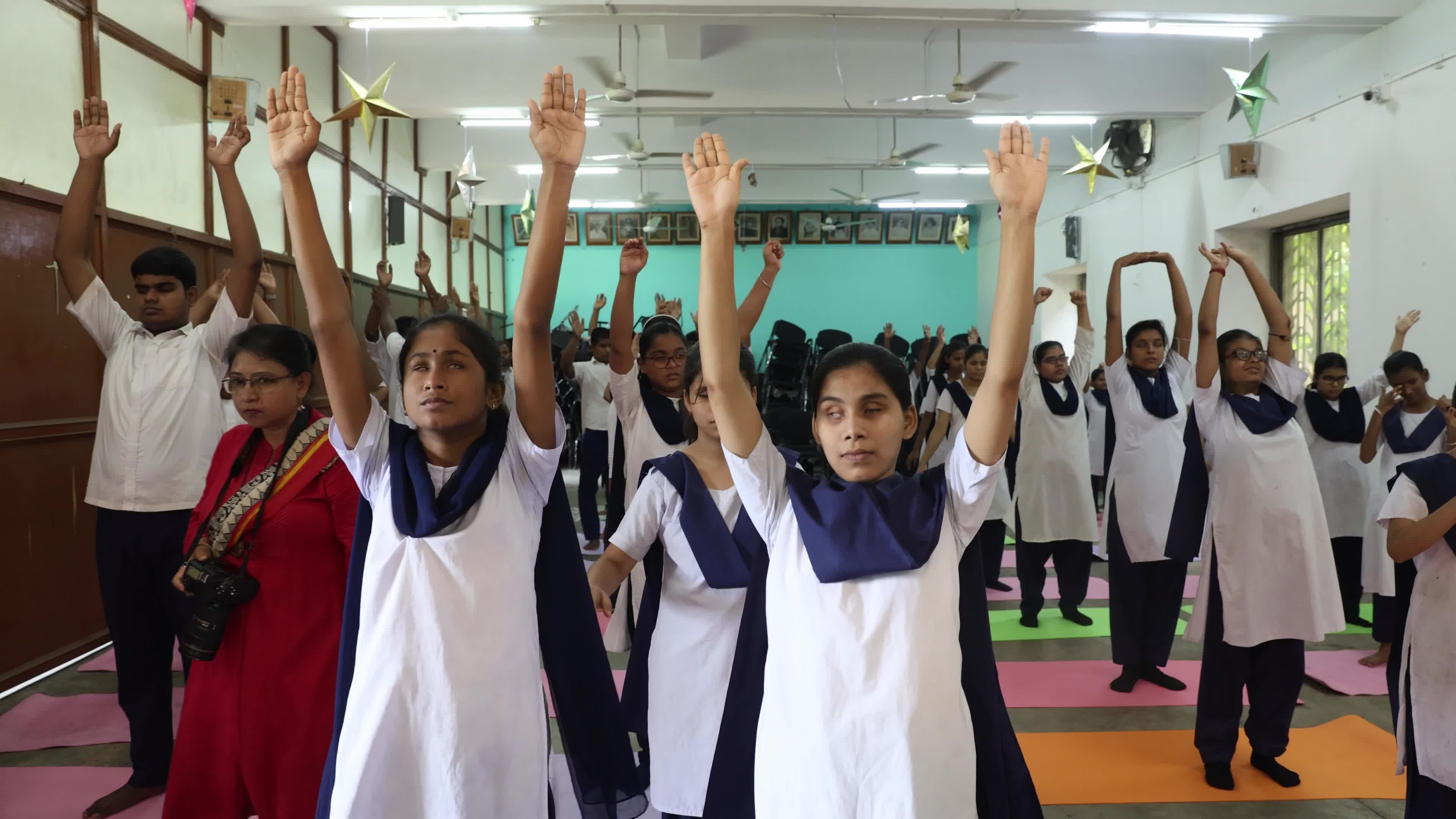 International Yoga Day in Kolkata, India