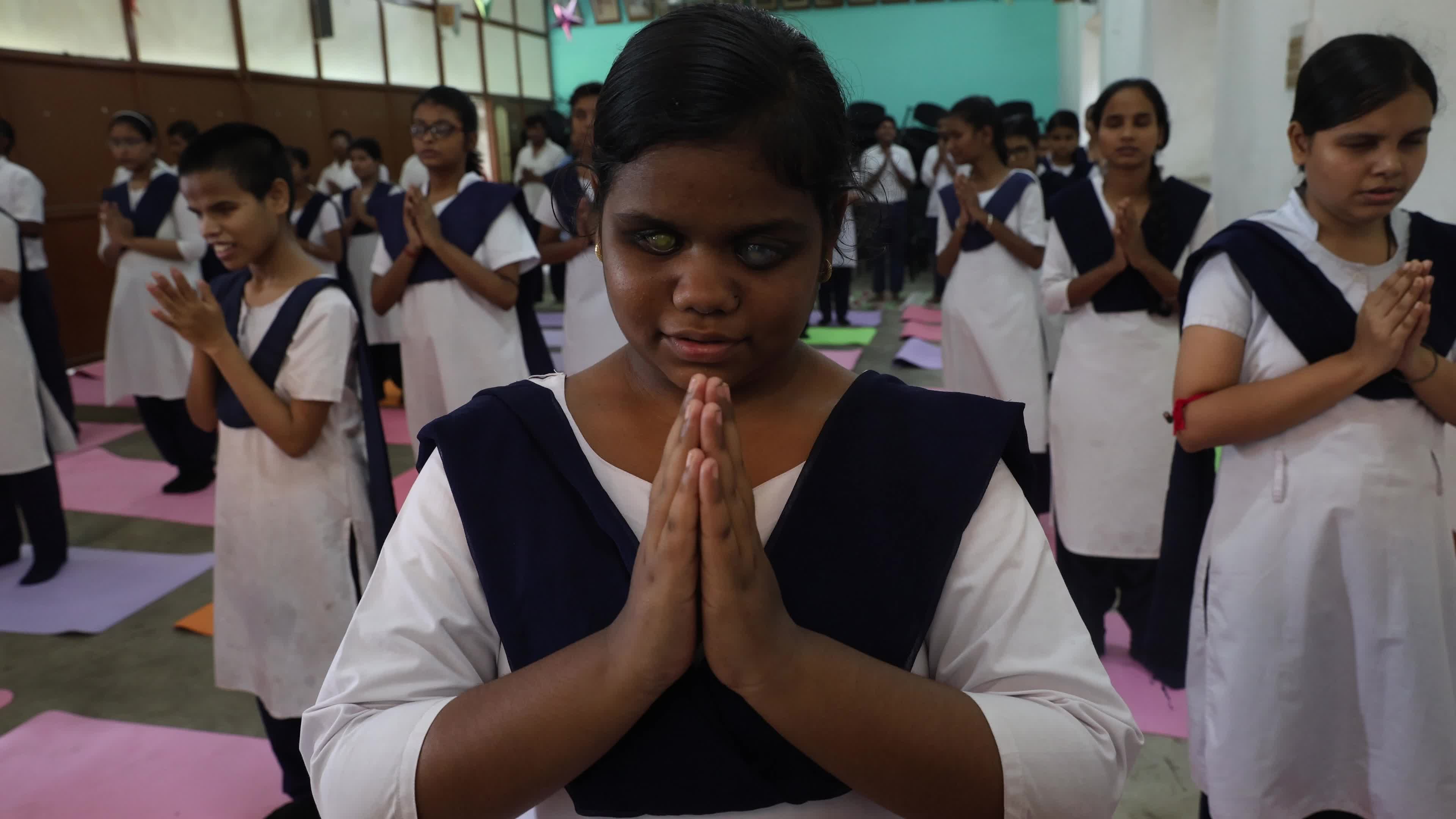 International Yoga Day in Kolkata, India
