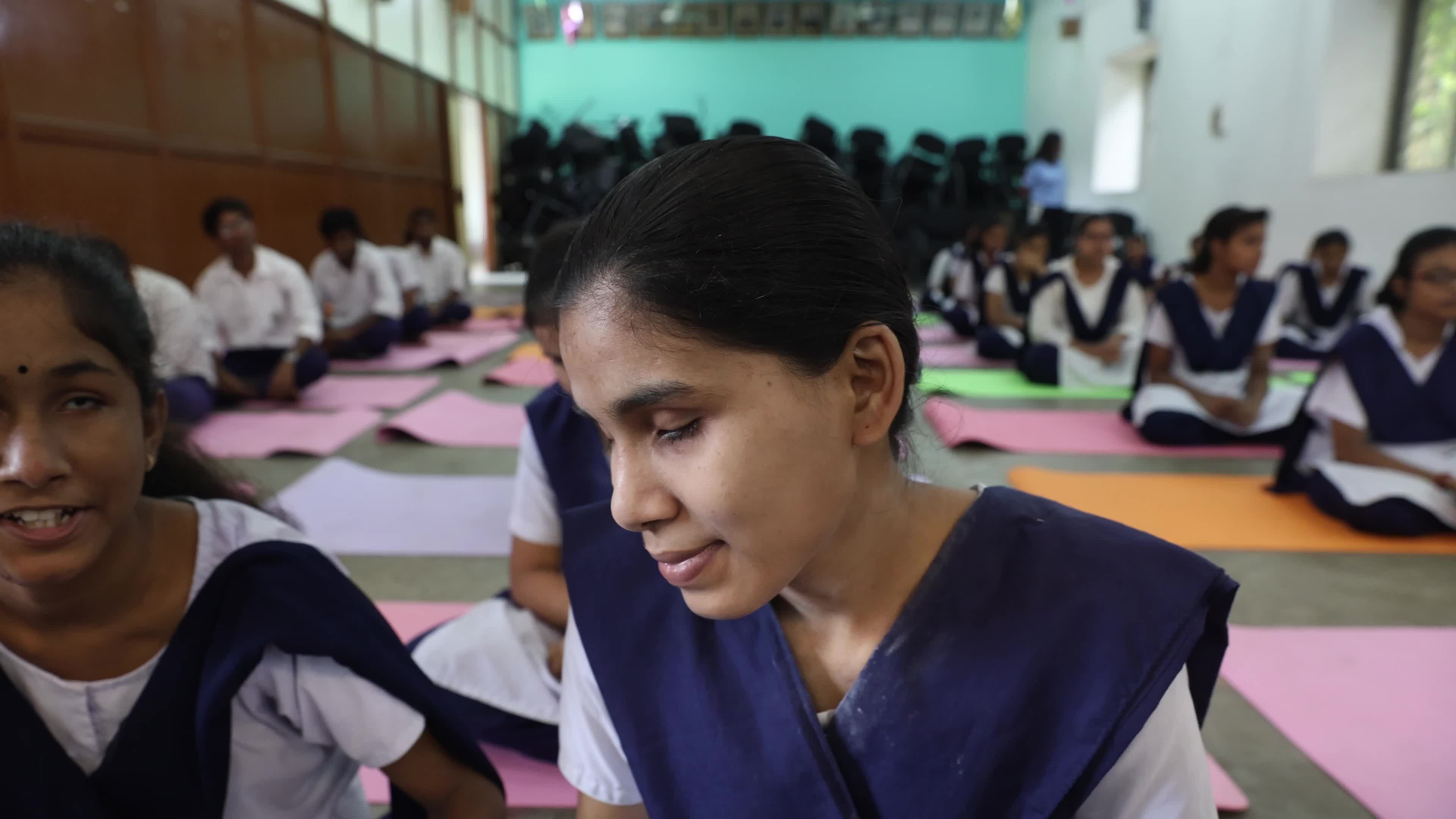 International Yoga Day in Kolkata, India