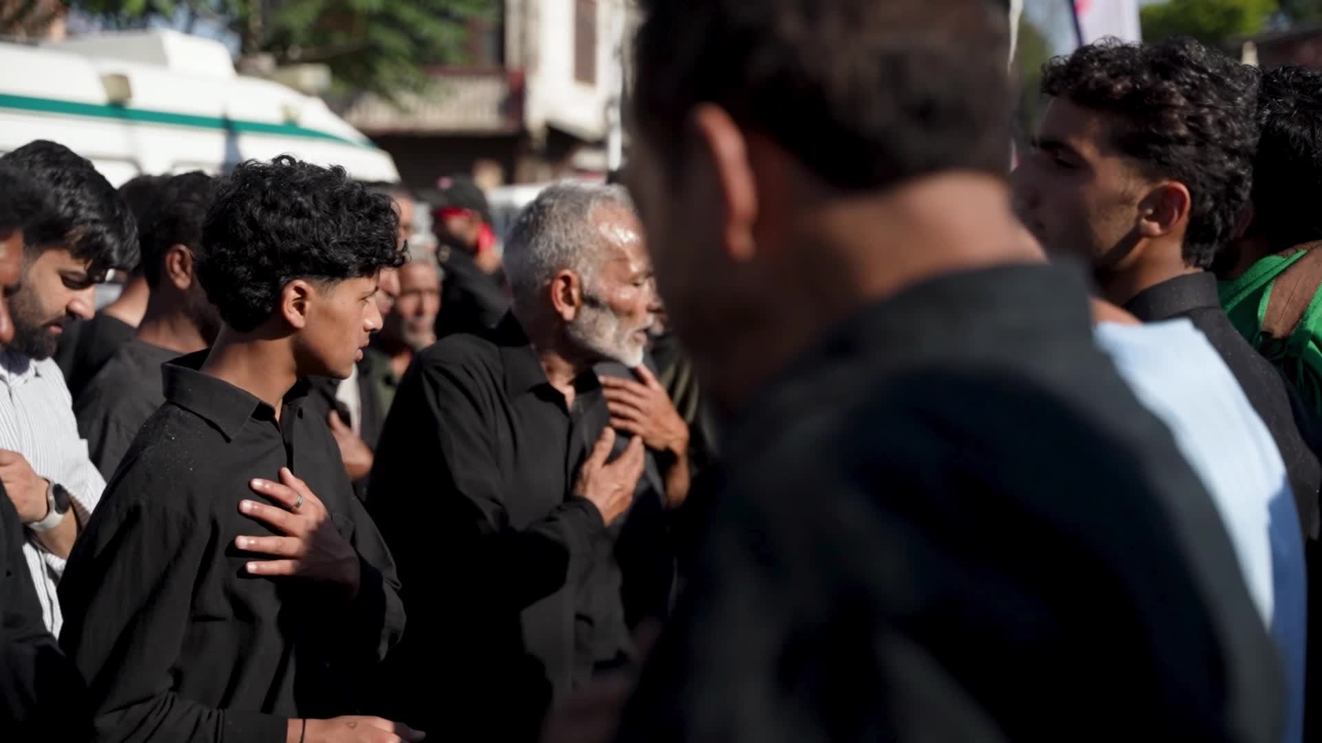 Shia Muslims Observe Muharram Mourning in Remembrance of Imam Hussain's Martyrdom