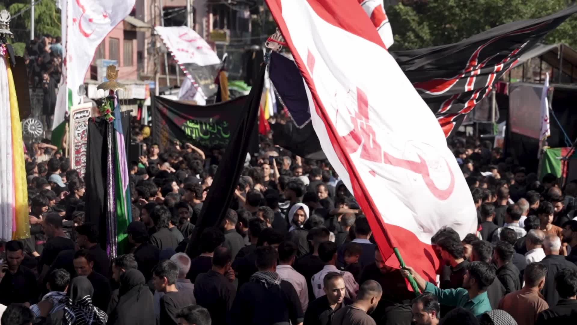 Shia Muslims Observe Muharram Mourning in Remembrance of Imam Hussain's Martyrdom