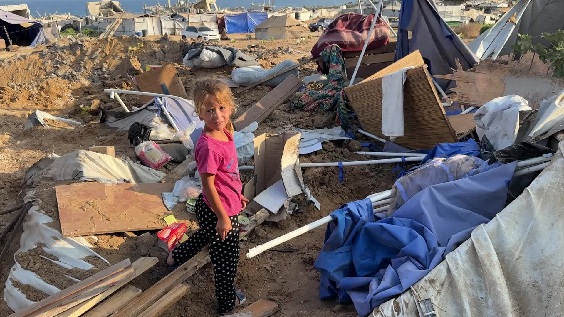 Aftermath Of Israeli Airstrike In Gaza, Palestine