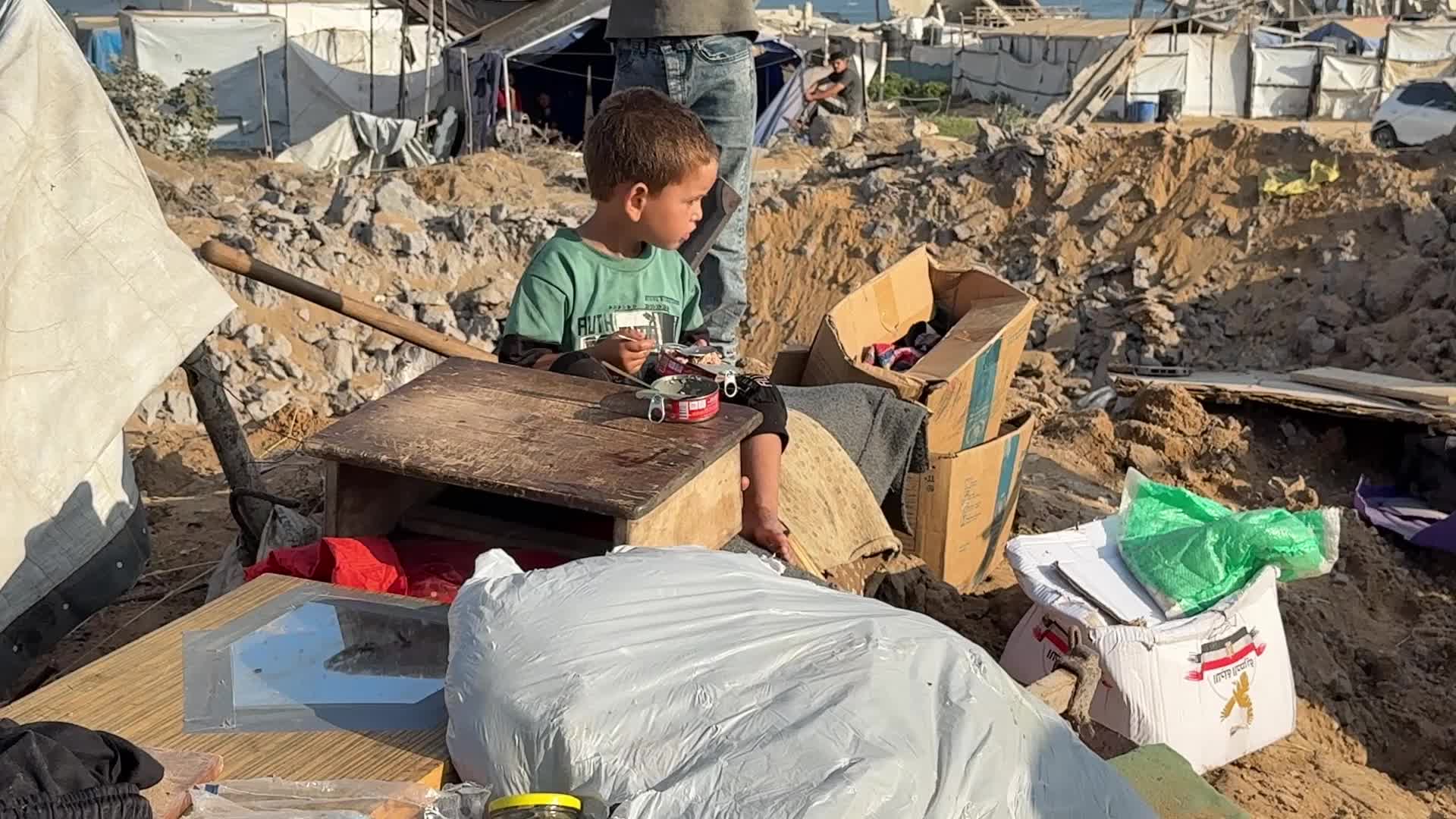 Aftermath Of Israeli Airstrike In Gaza, Palestine
