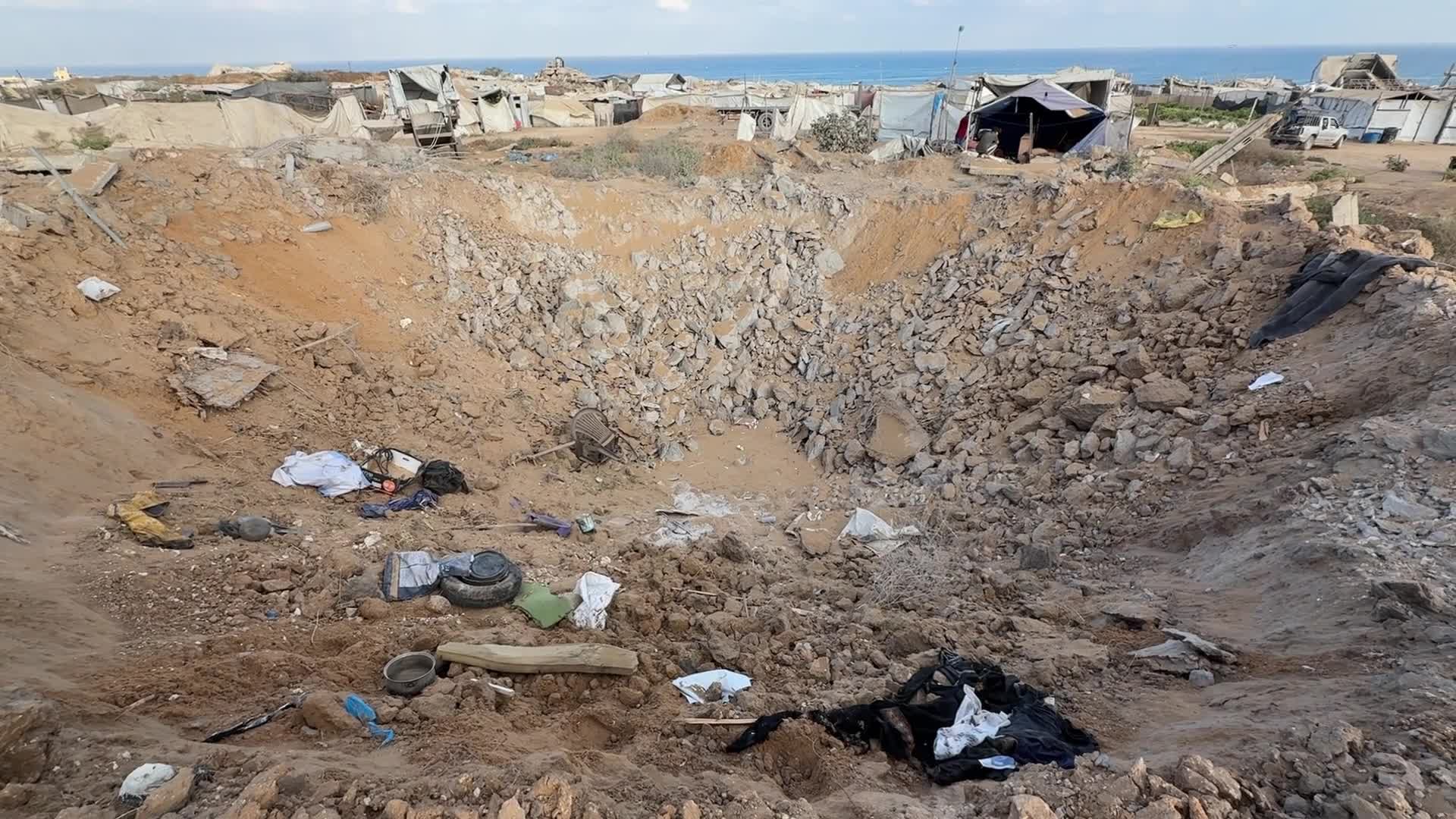 Aftermath Of Israeli Airstrike In Gaza, Palestine - 06/24/2026