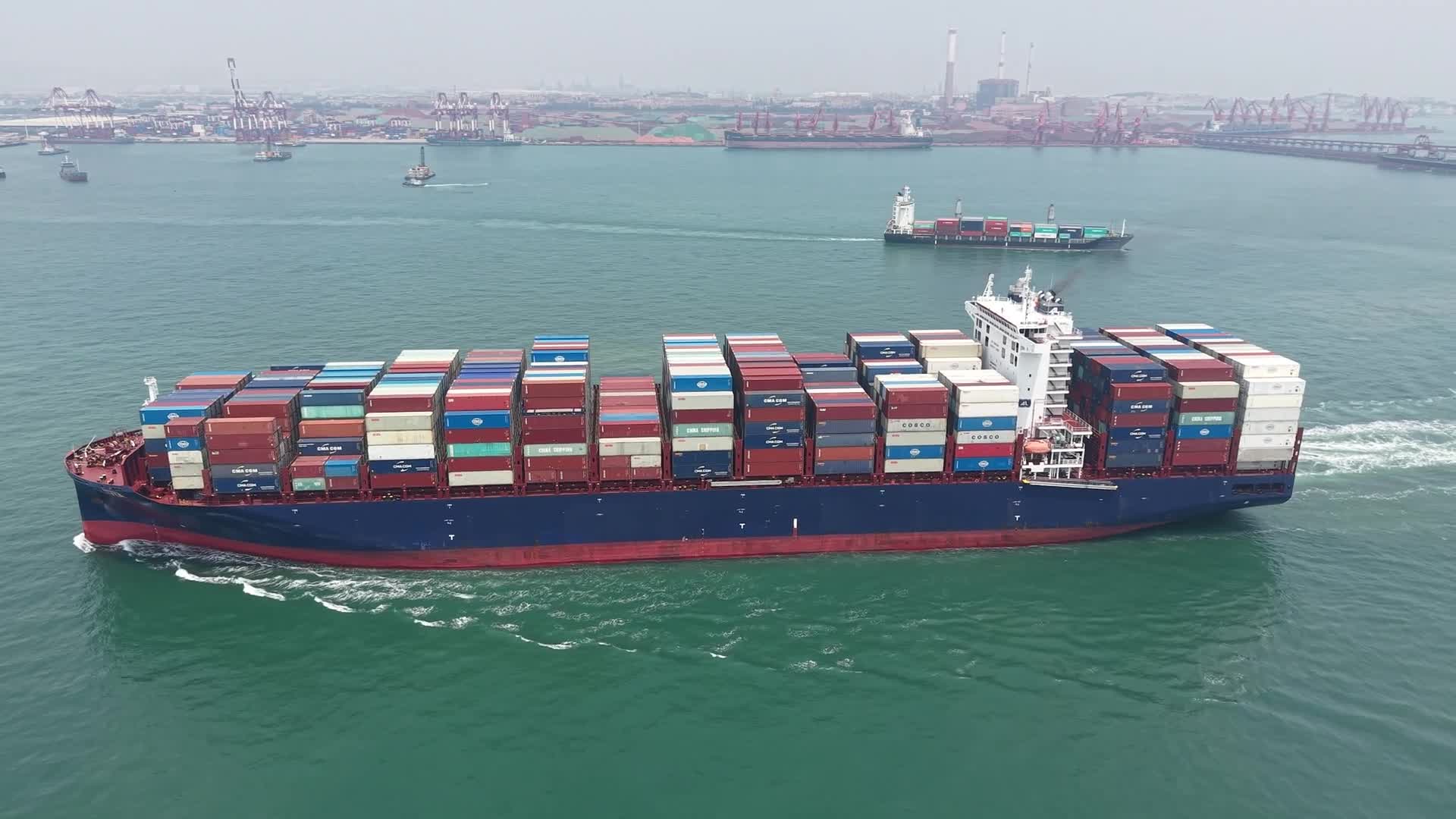 China Shandong Qingdao Port Containers Trade - 06/25/2026