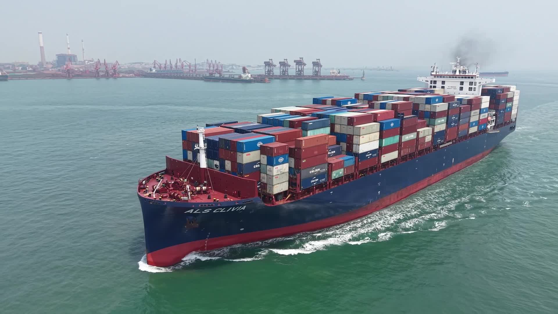 China Shandong Qingdao Port Containers Trade - 06/25/2026