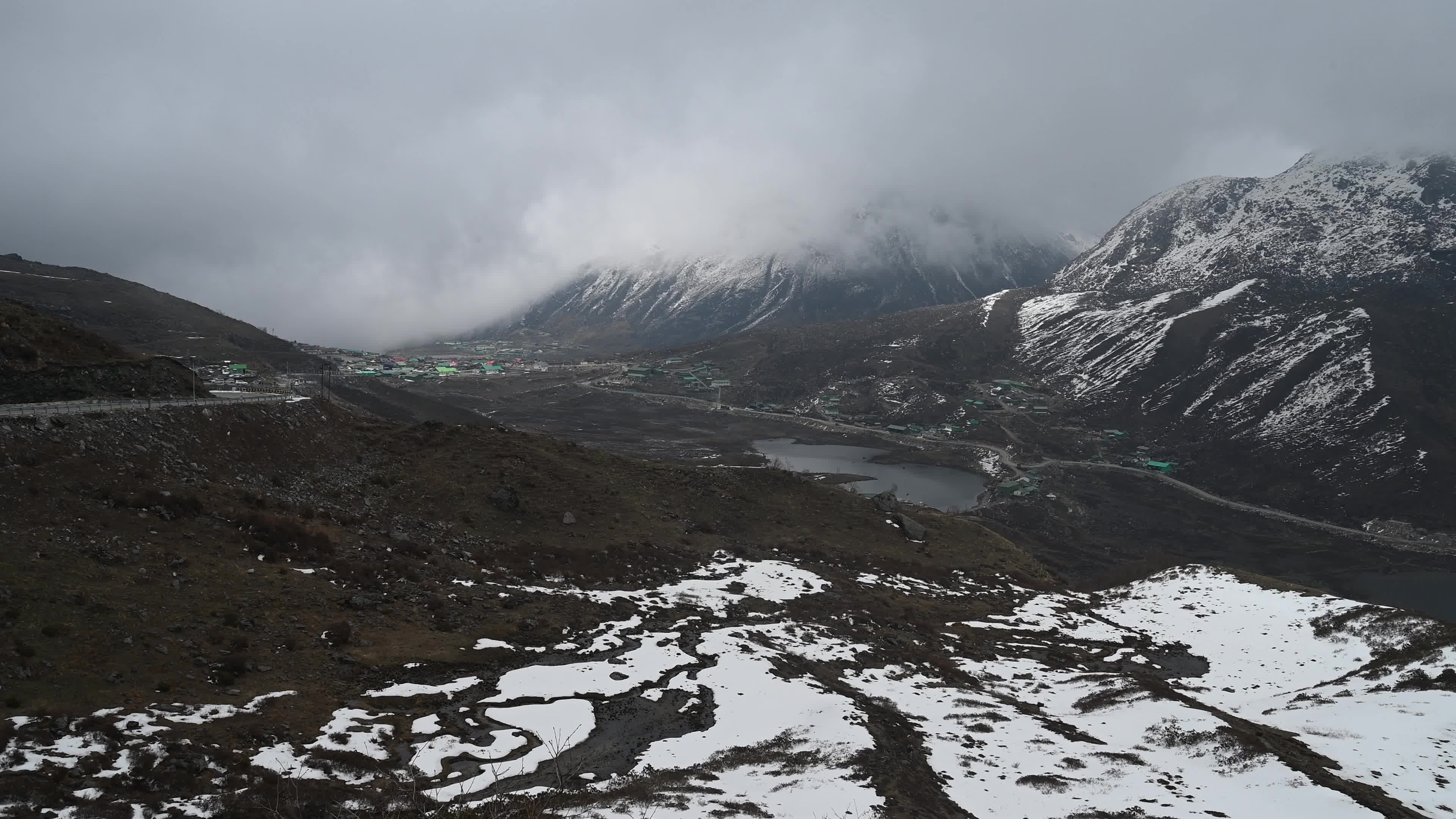 Kupup Lake - Elephant Lake - High-altitude Himalayan Glacial Lake - Landscape