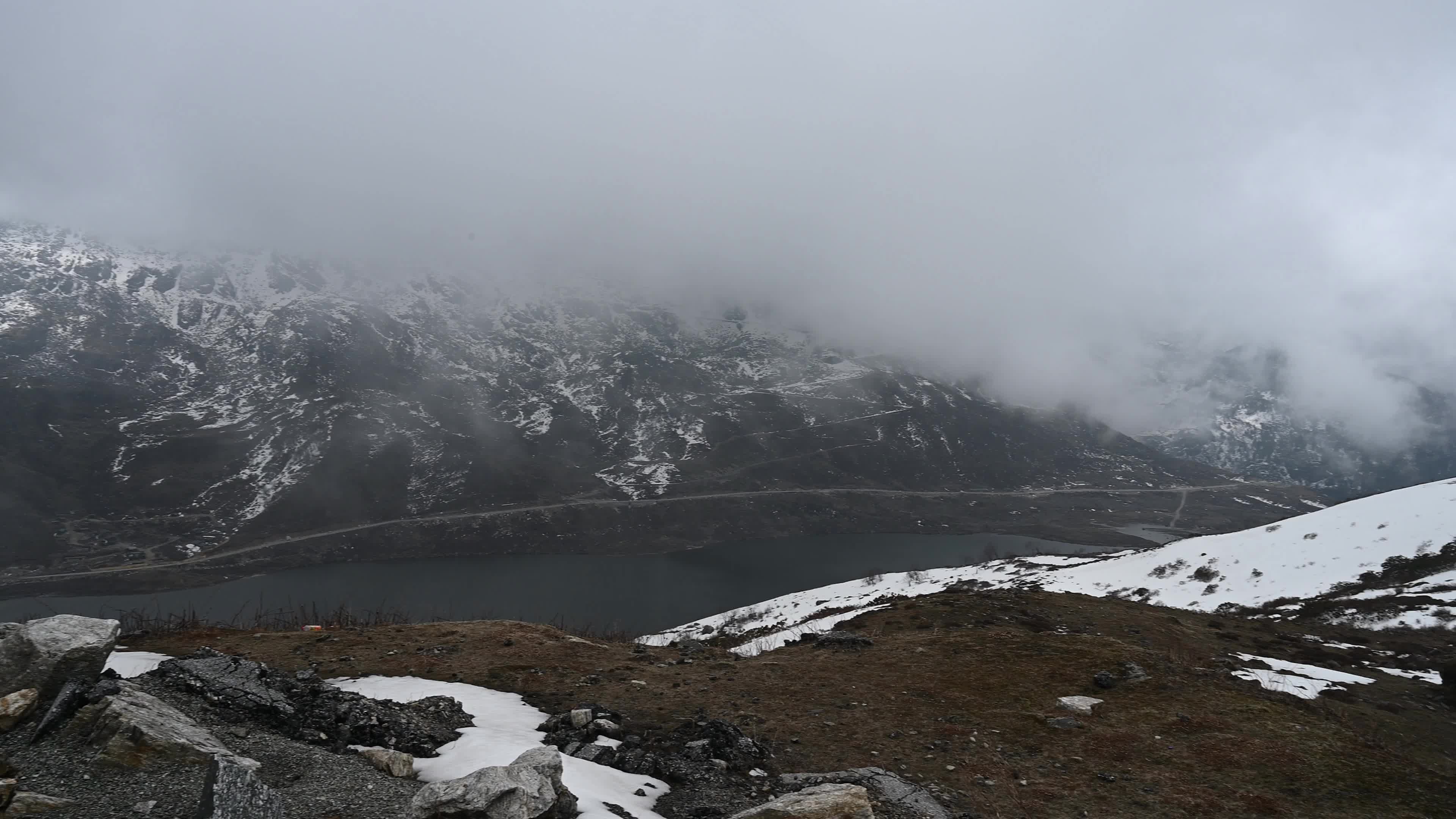 Kupup Lake - Elephant Lake - High-altitude Himalayan Glacial Lake - Landscape