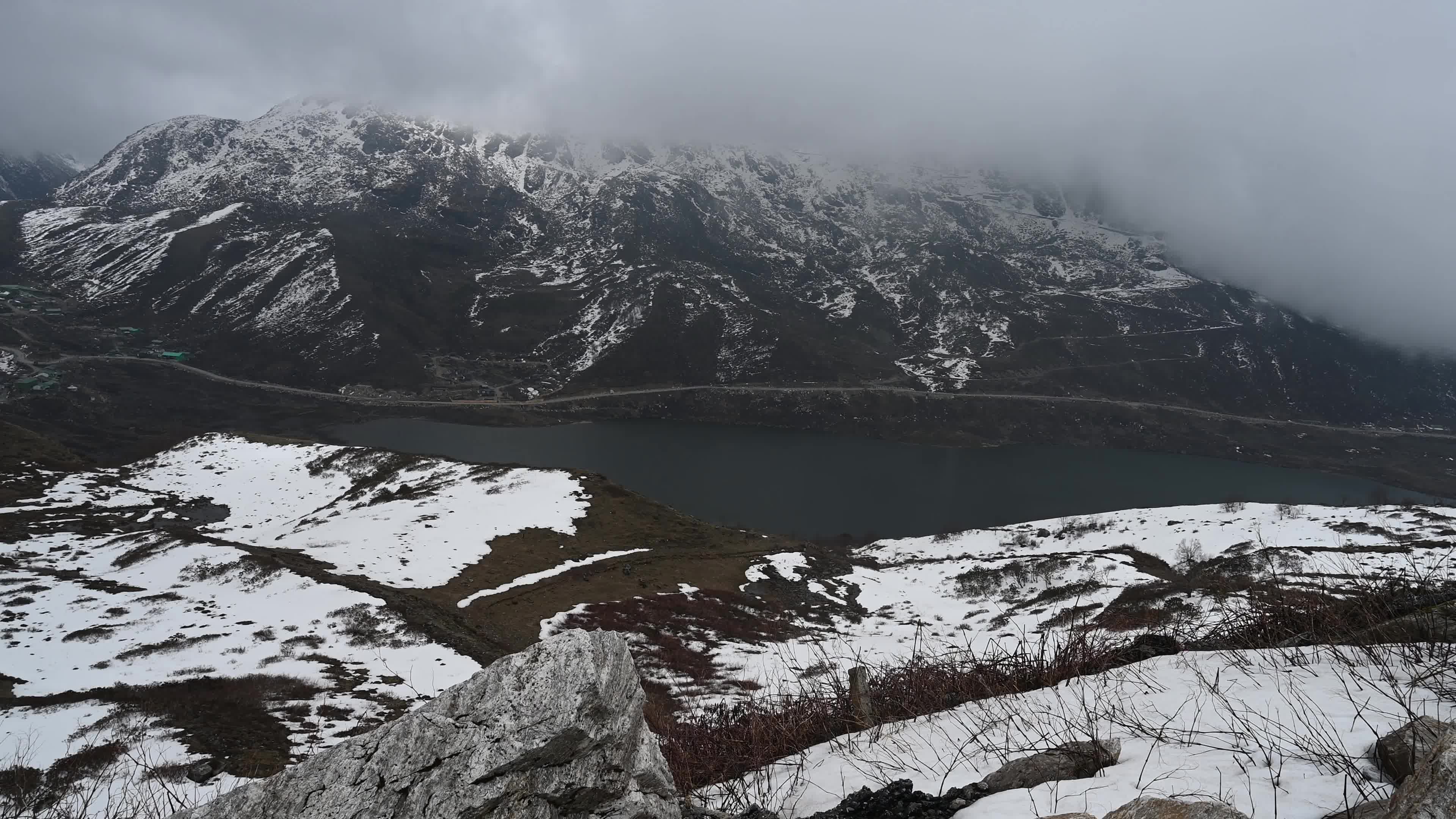 Kupup Lake - Elephant Lake - High-altitude Himalayan Glacial Lake - Landscape