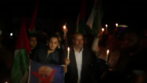 Palestinian Protest Against Gaza Blockade In Gaza City