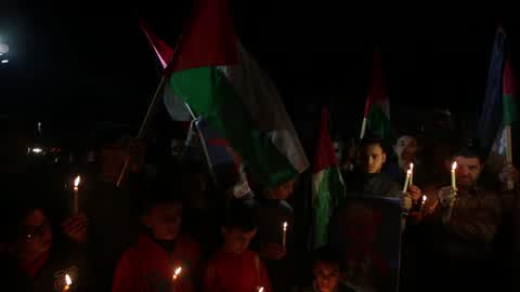 Palestinian Protest Against Gaza Blockade In Gaza City