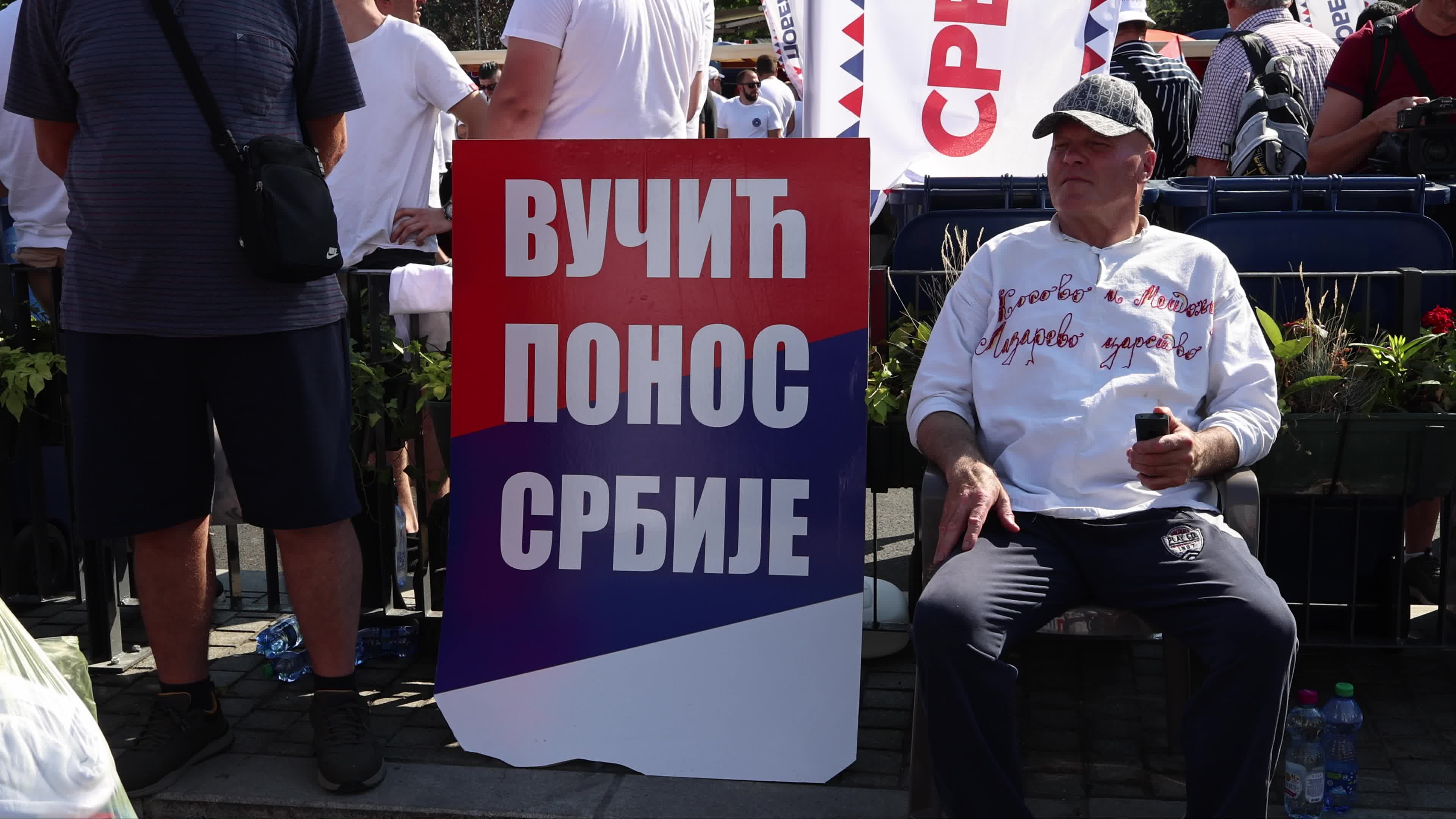 Support for Serbian President Aleksandar Vucic