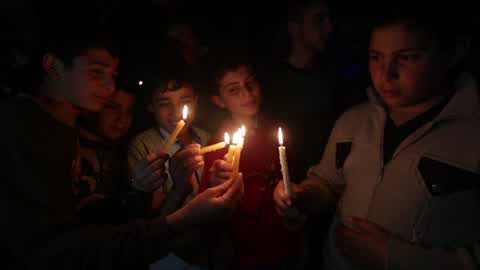 Palestinian Protest Against Gaza Blockade In Gaza City