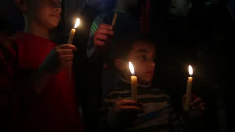 Palestinian Protest Against Gaza Blockade In Gaza City