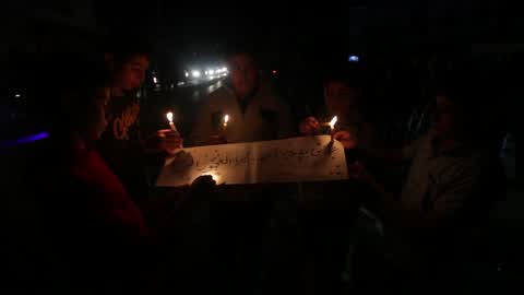Palestinian Protest Against Gaza Blockade In Gaza City