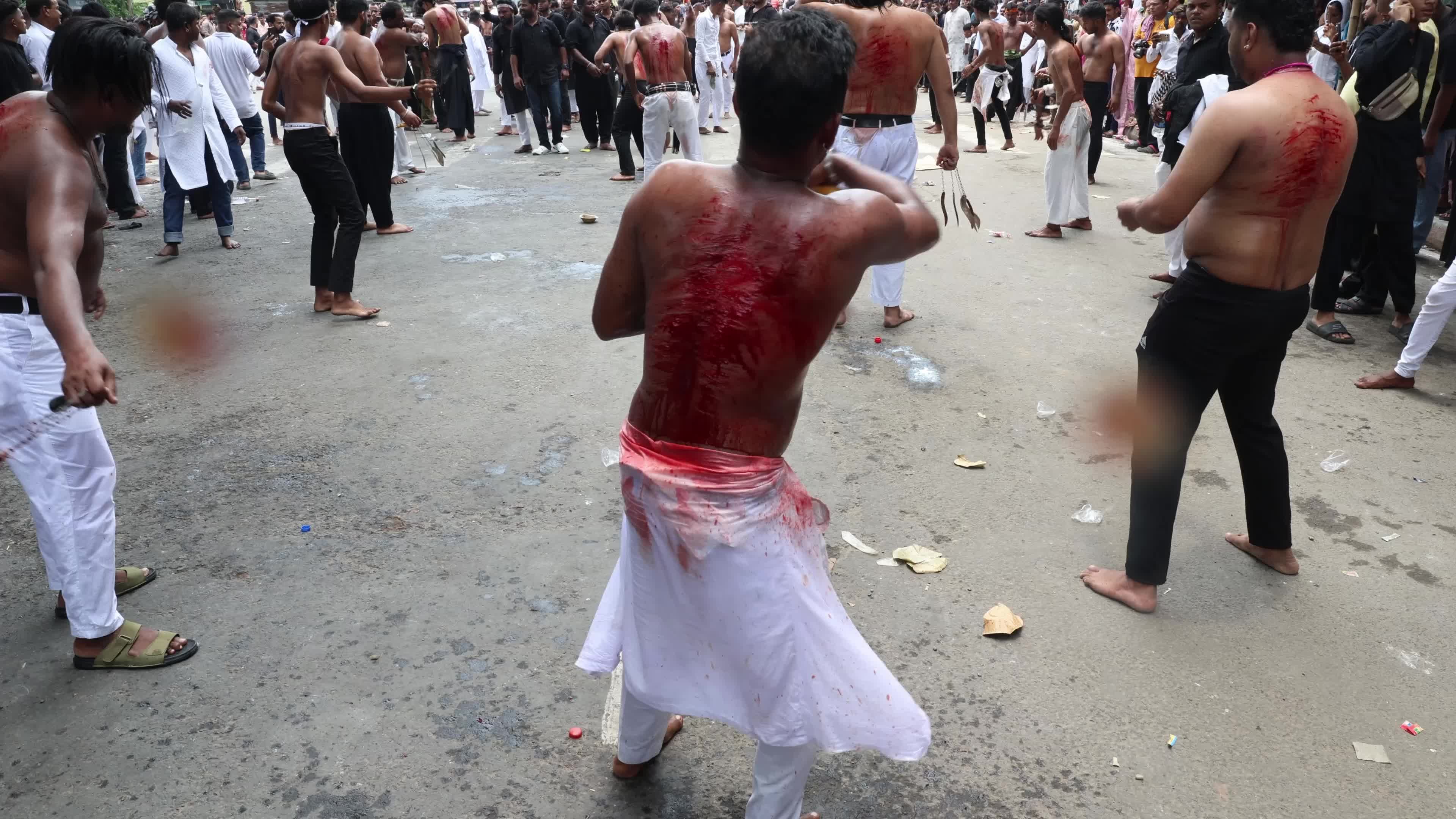 Muharram Procession in Kolkata, India,