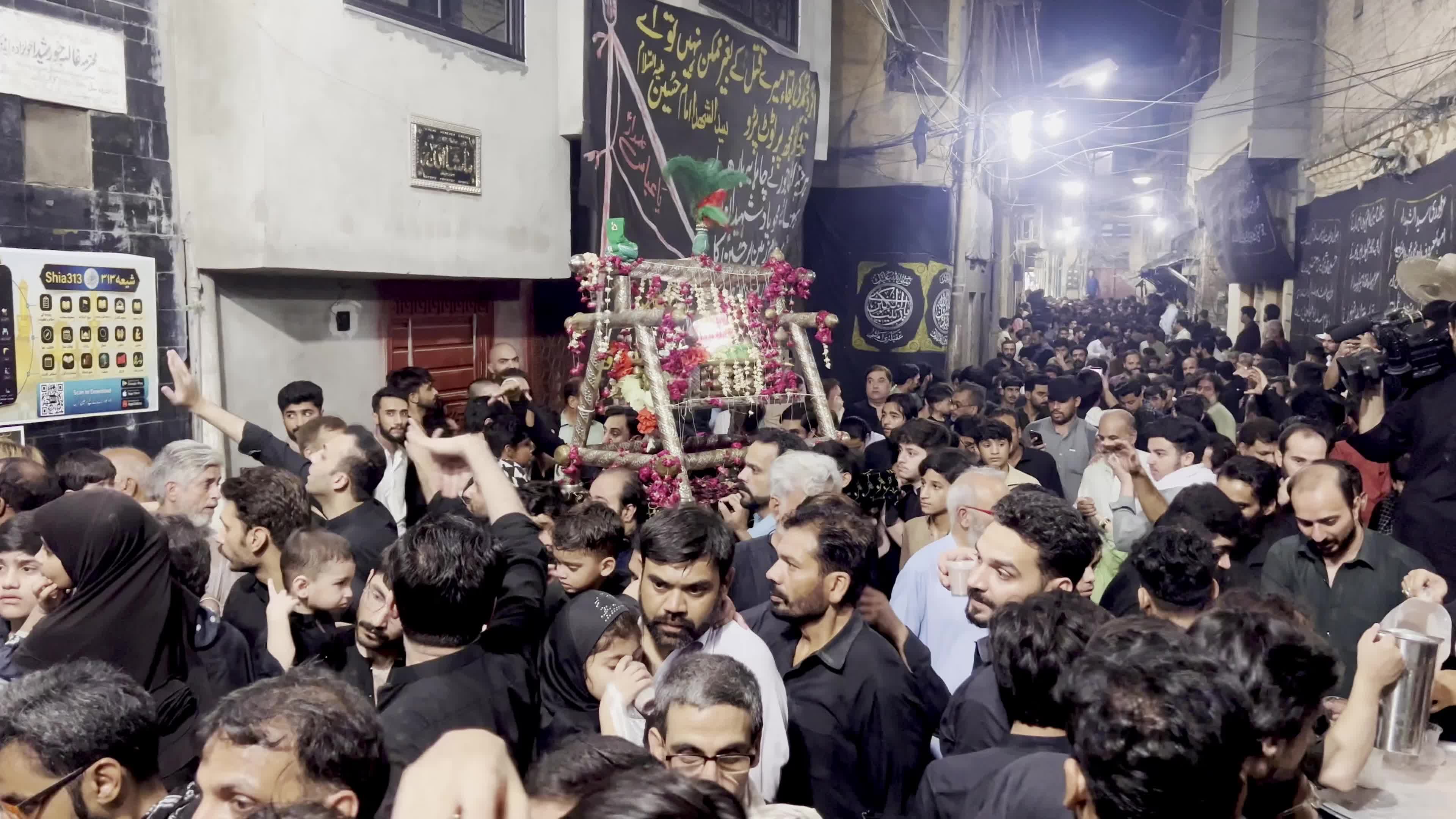 Children’s Muharram Procession Concludes Peacefully on the Night of 9th Muharram