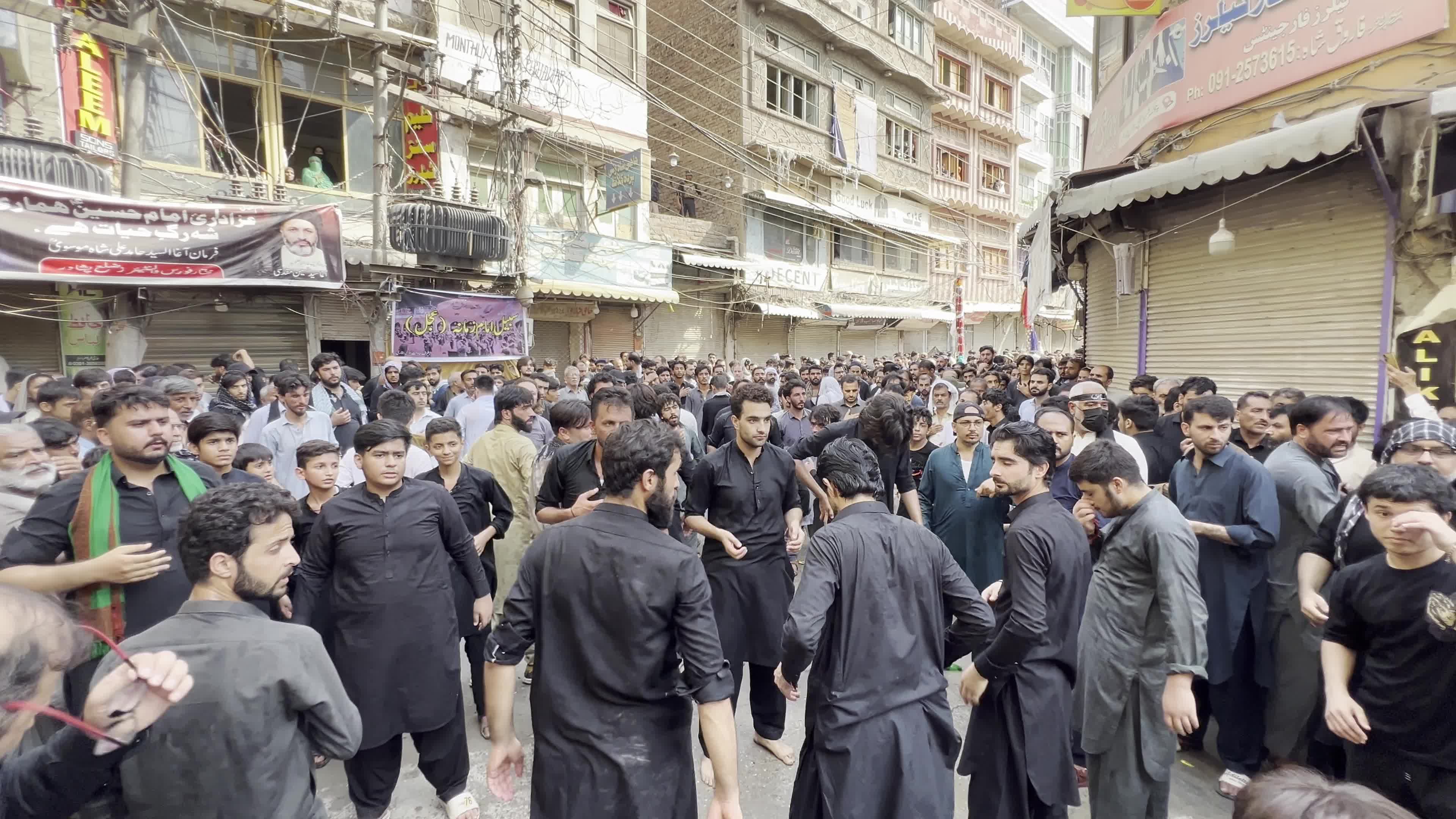 Ashura Day In Peshawar, Pakistan