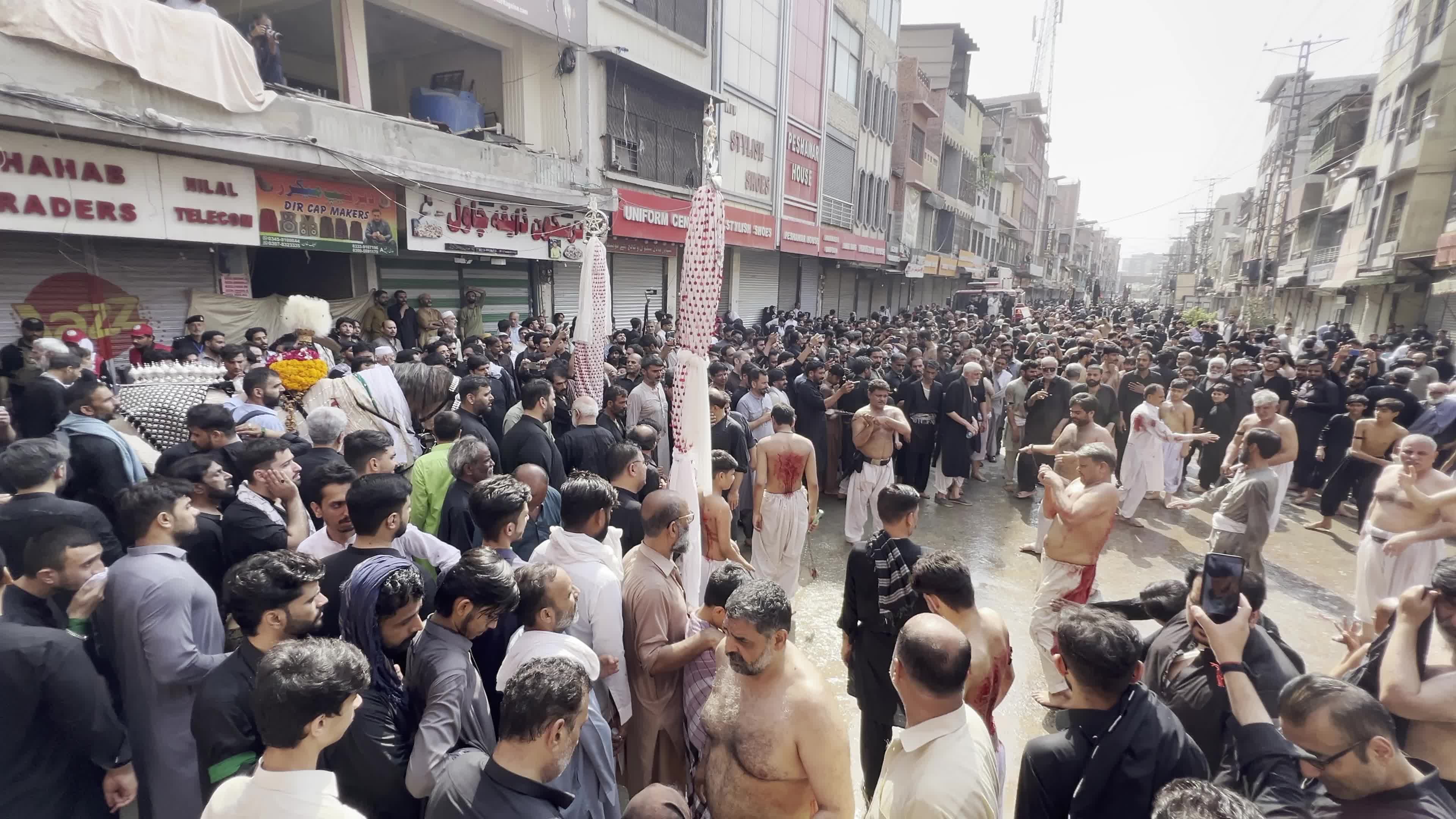 Ashura Day In Peshawar, Pakistan