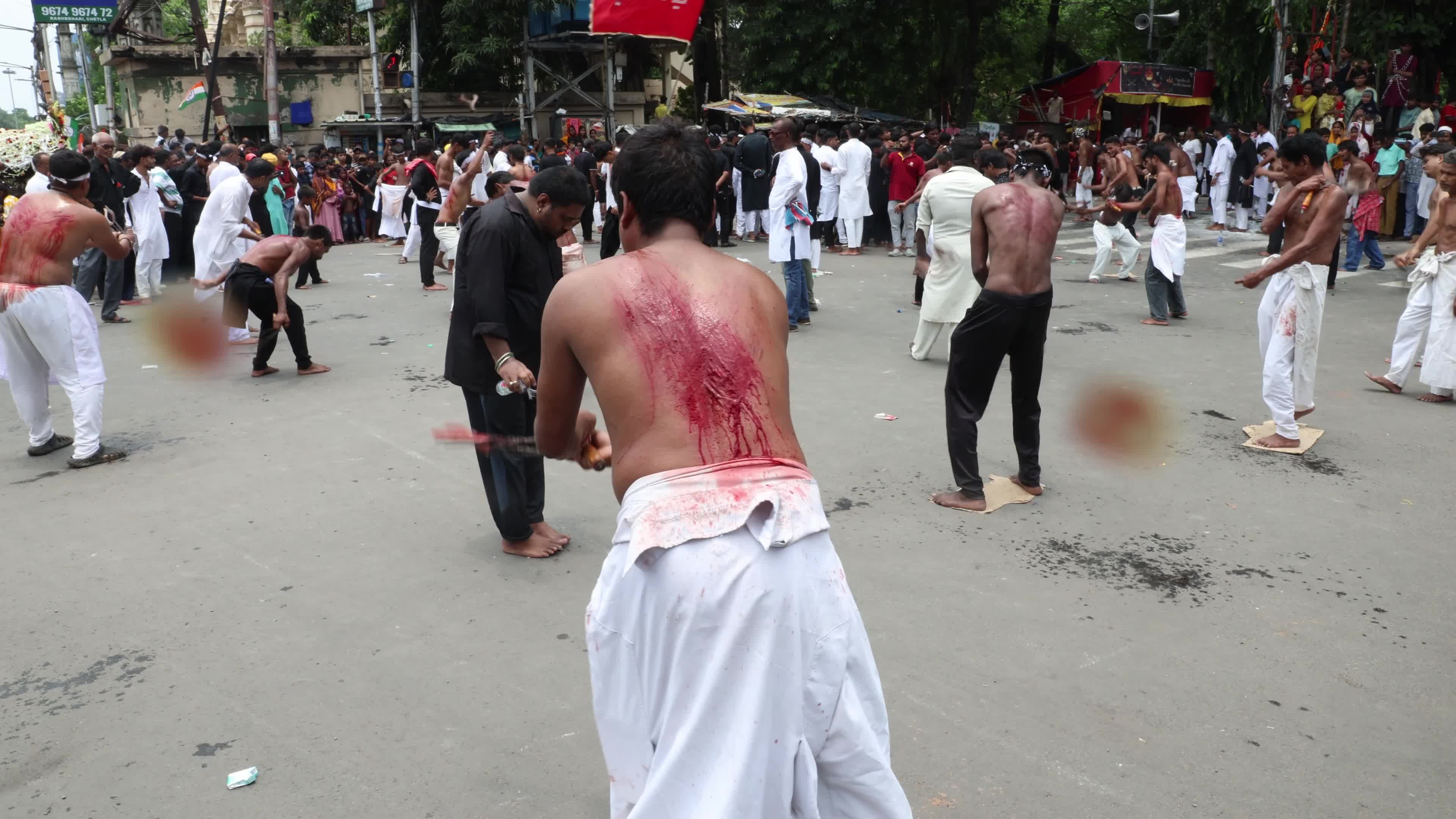 Muharram Procession in Kolkata, India,