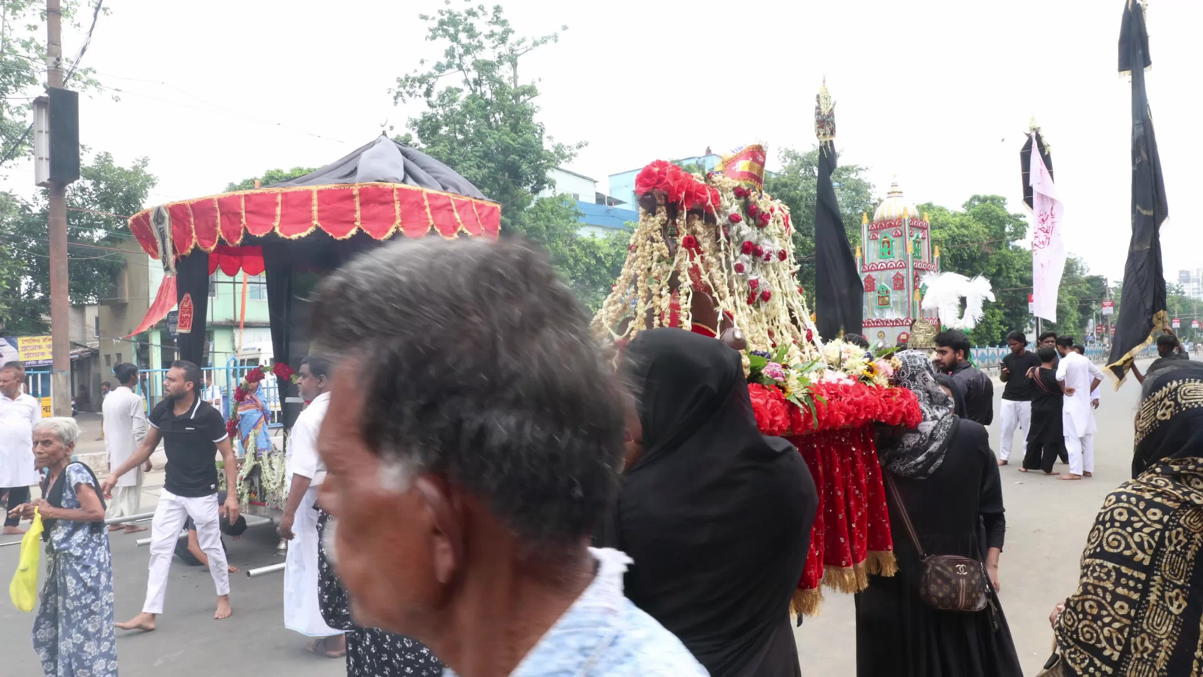 Muharram Procession in Kolkata, India,