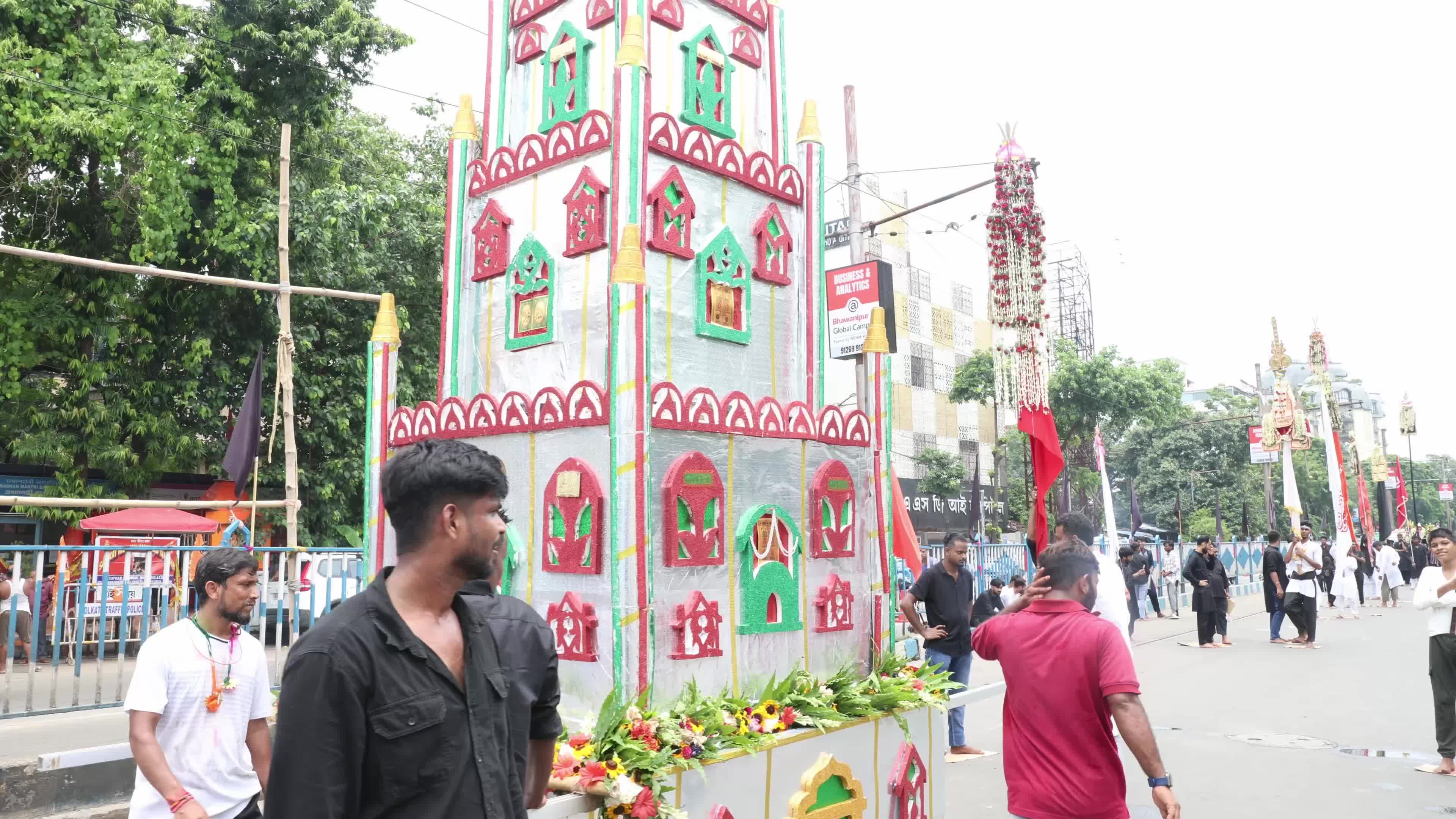 Muharram Procession in Kolkata, India,
